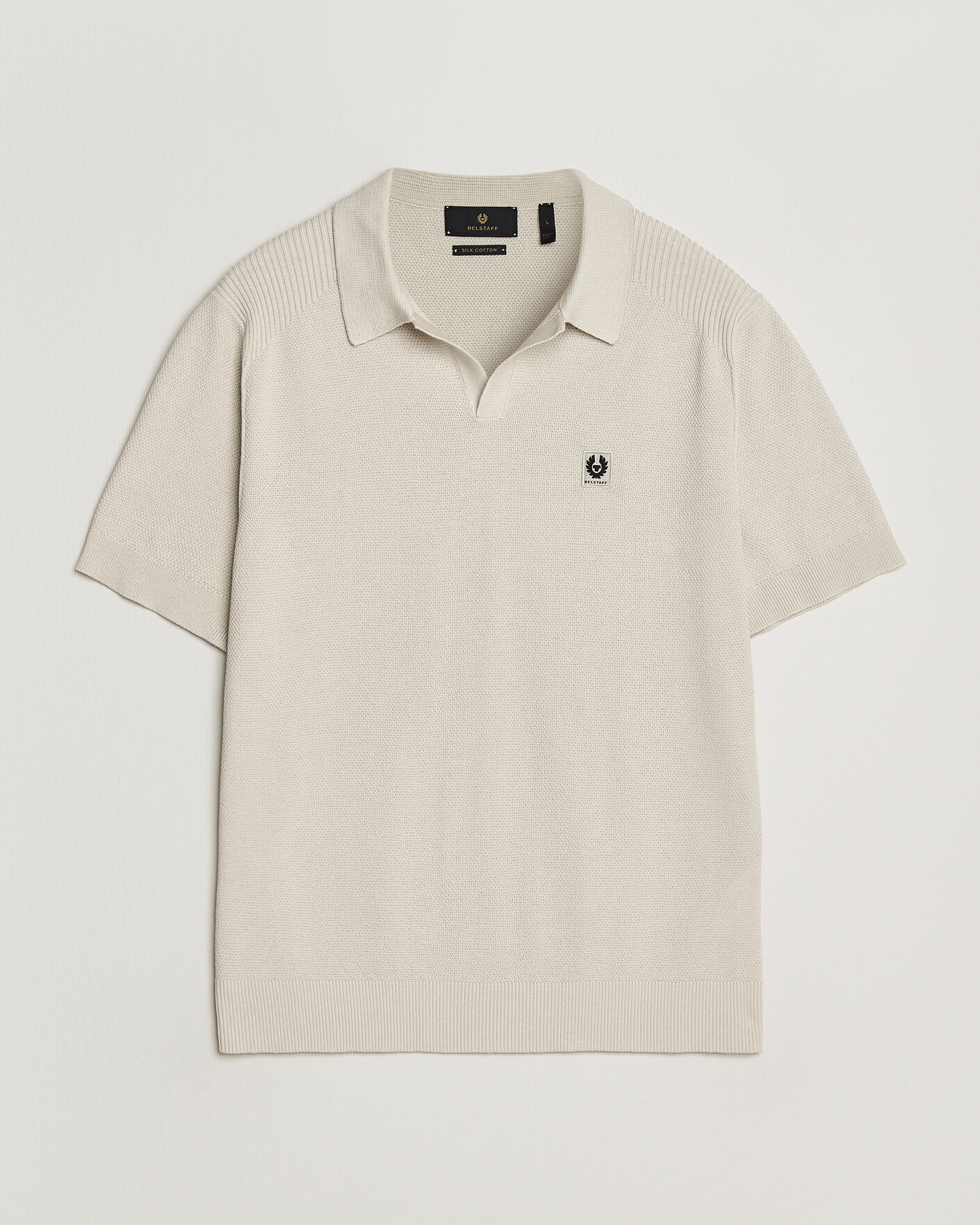 Herre | Polotrøjer | Belstaff | Coast Knitted Polo Silver Birch