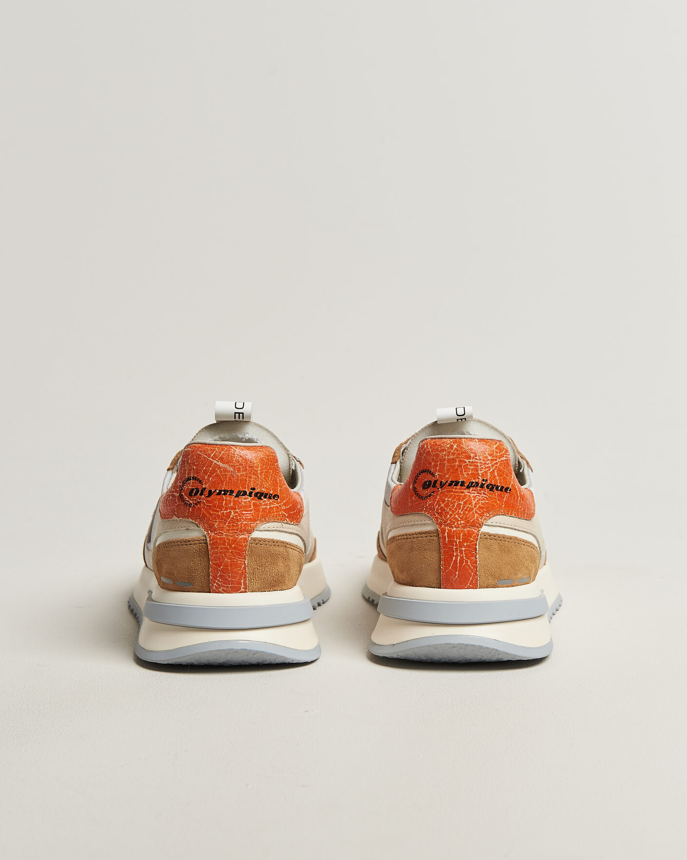 Herre | Sneakers | Philippe Model | Olympique Running Sneaker Grey/Brown