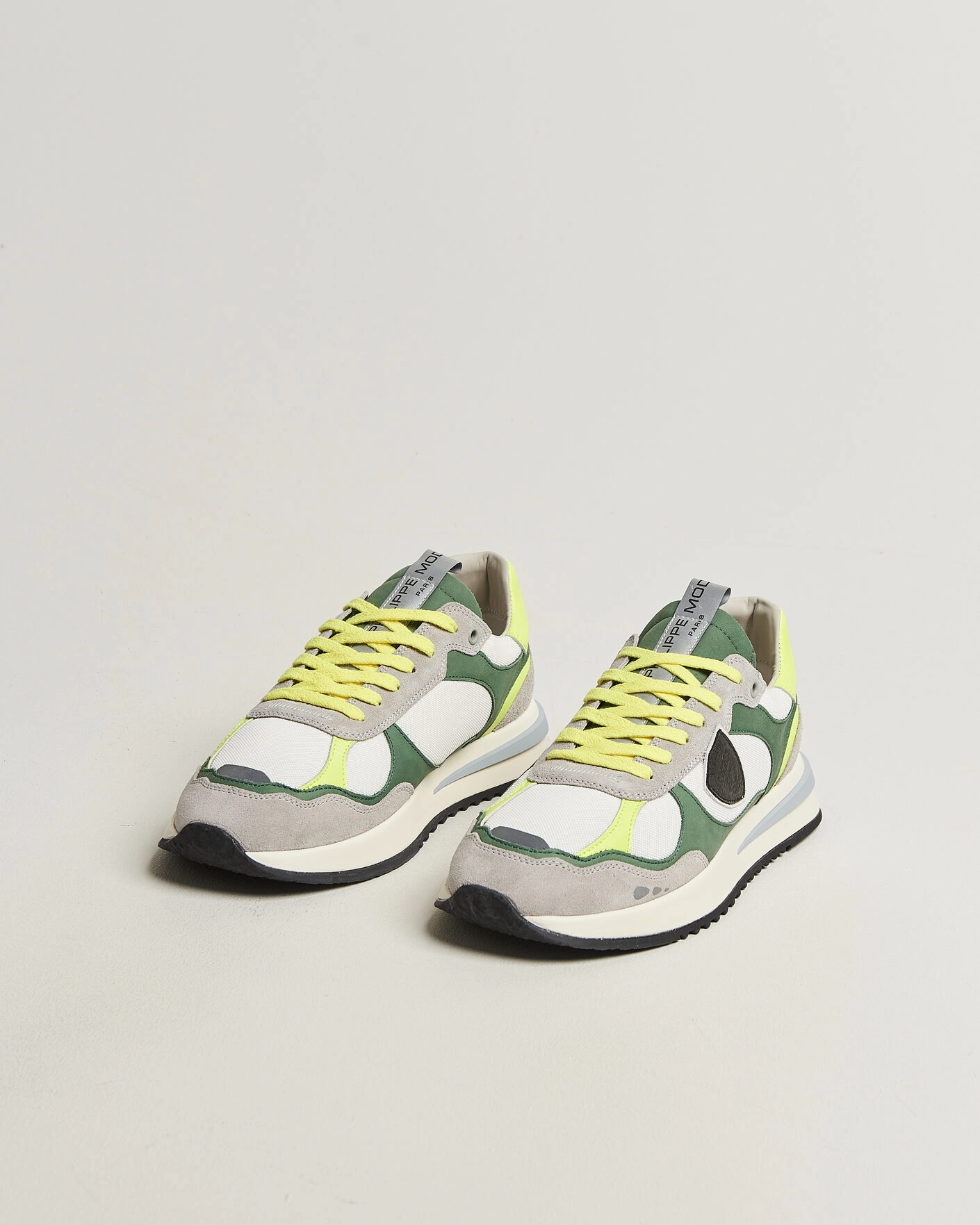 Herre | Sneakers | Philippe Model | Olympique Running Sneaker White/Green