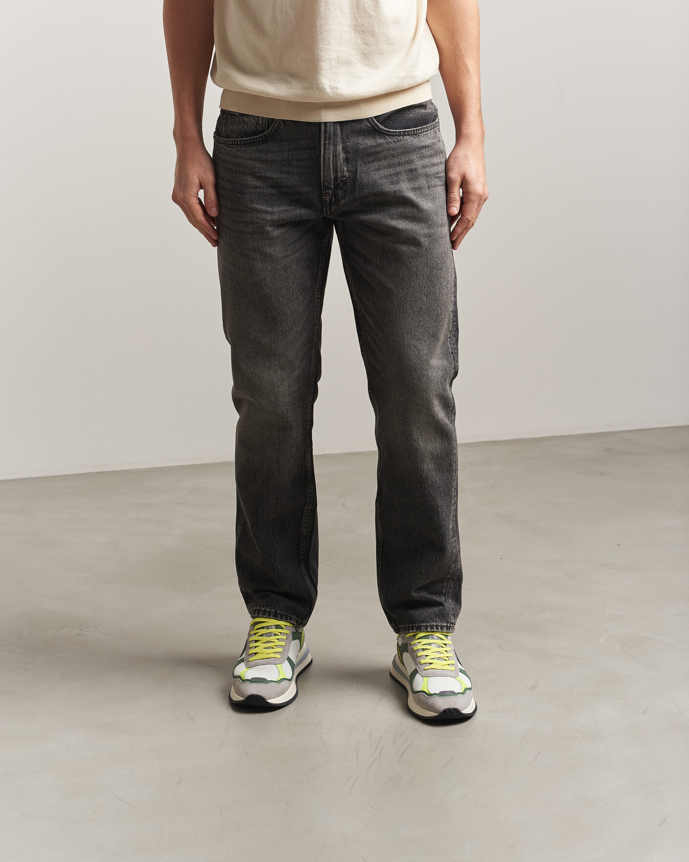 Herre | Sneakers | Philippe Model | Olympique Running Sneaker White/Green