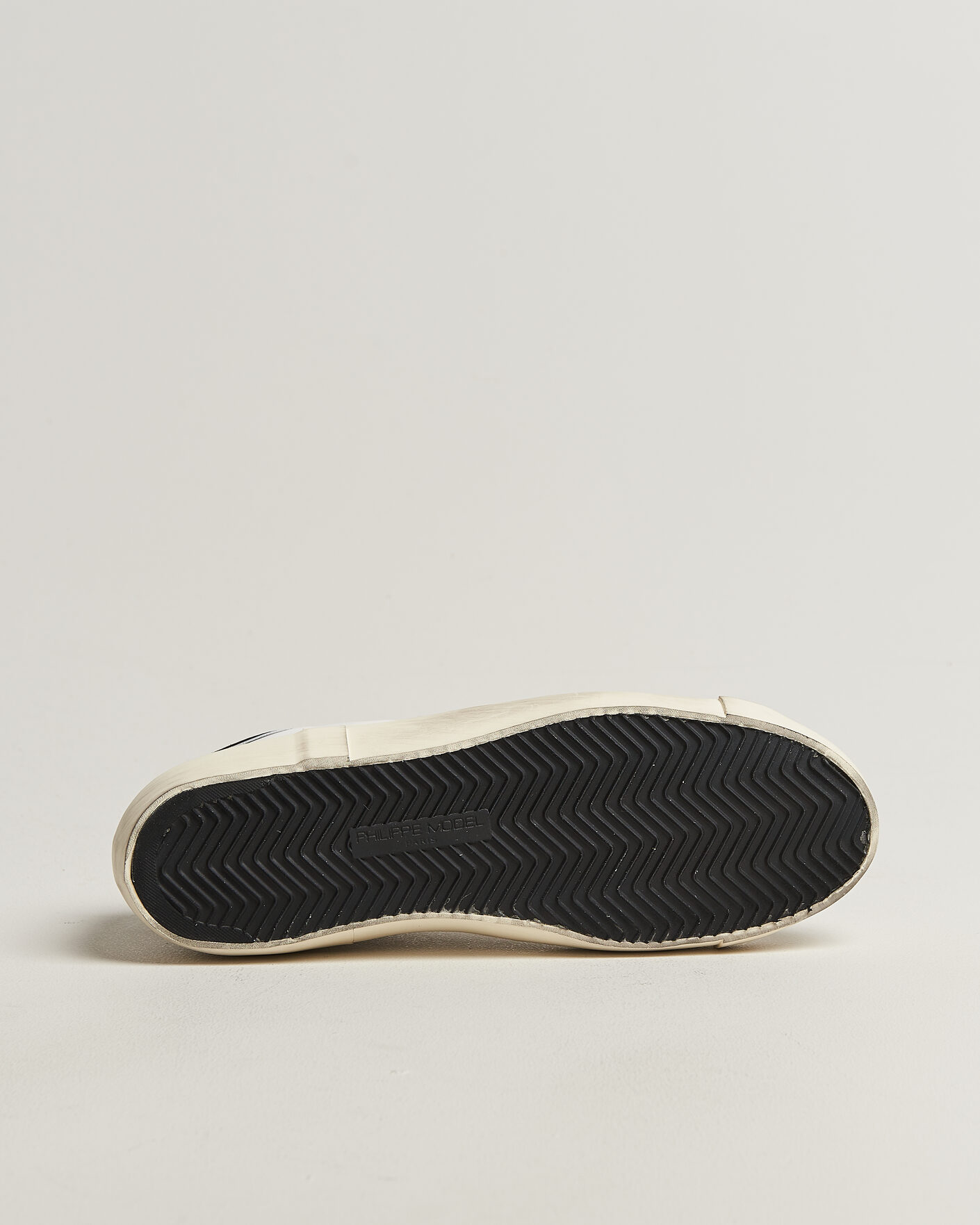 Herre | Sneakers | Philippe Model | PRSX Low Top Canvas Mix Sneaker White/Black