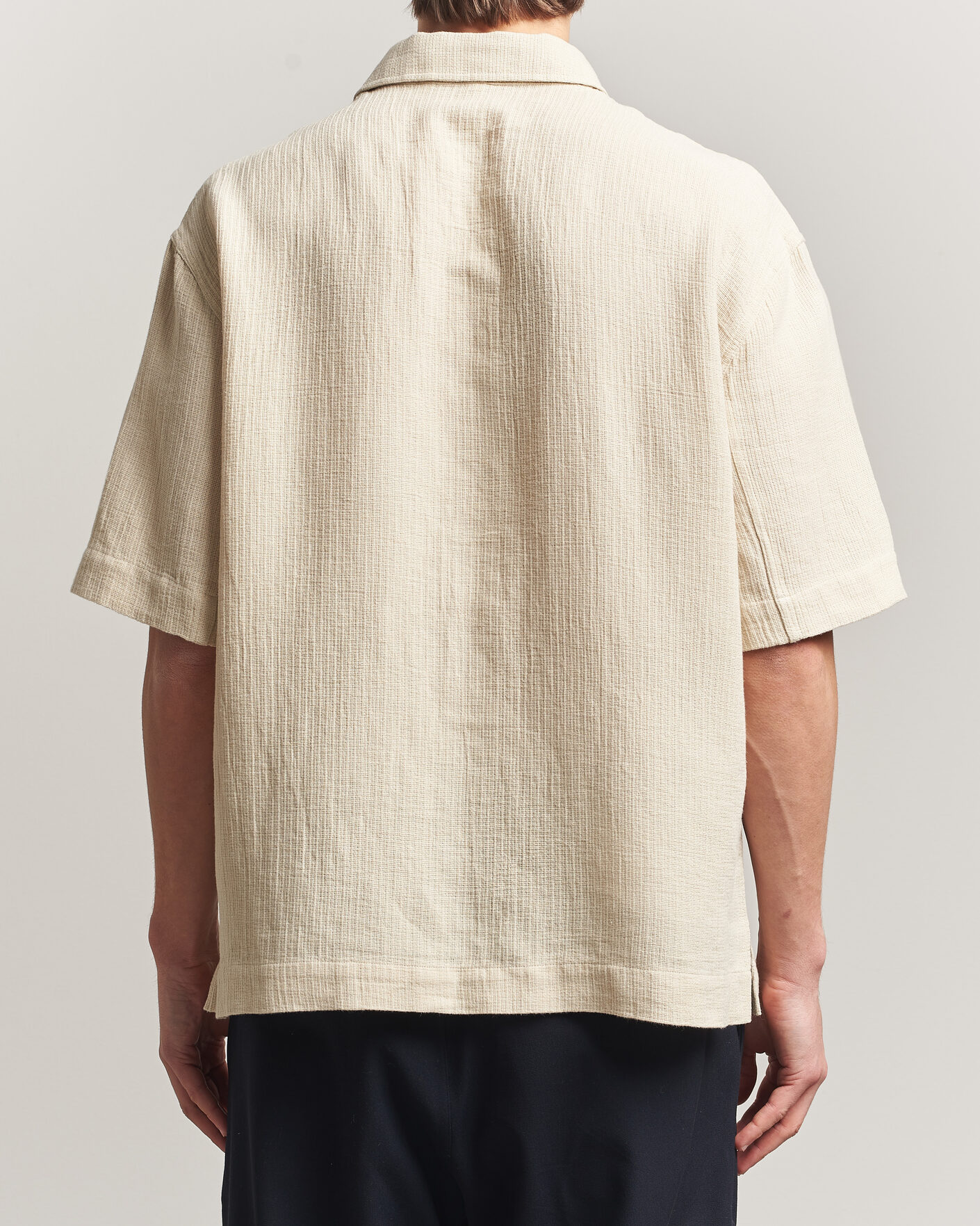 Herre | Skjorter | Sunflower | Adam Short Sleeve Shirt Off White