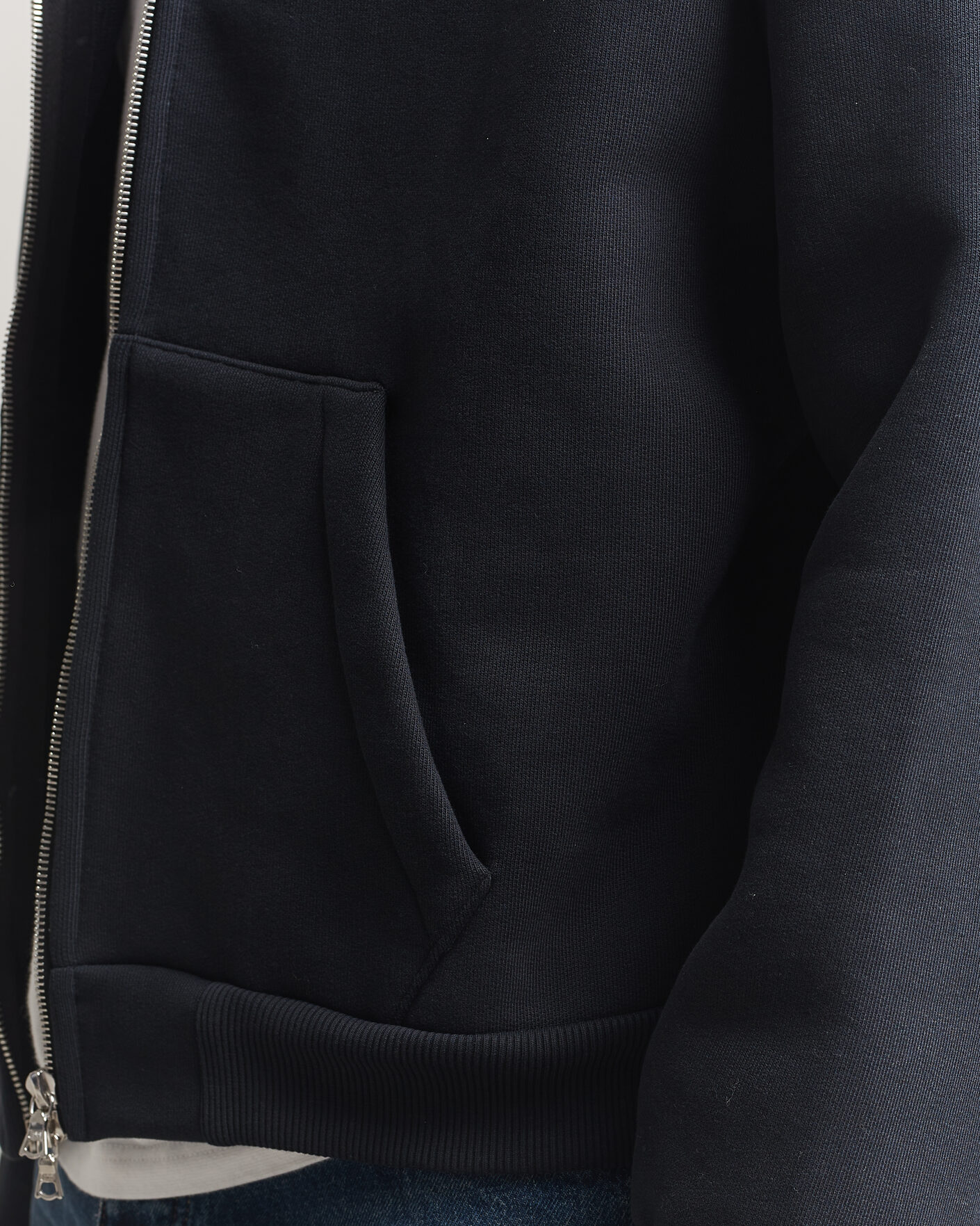 Herre | Trøjer | Sunflower | Hooded Sweat Jacket Black