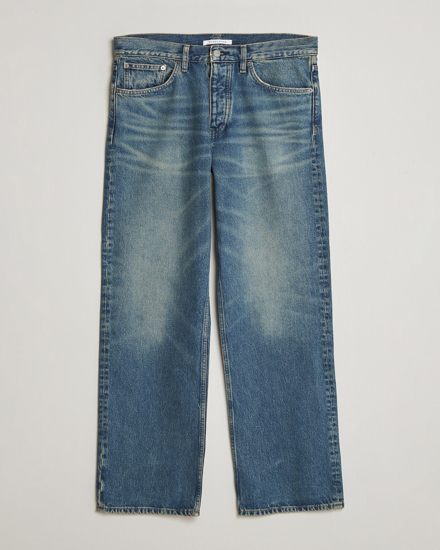 Herre | Jeans | Sunflower | Loose Jeans Dark Blue Vintage