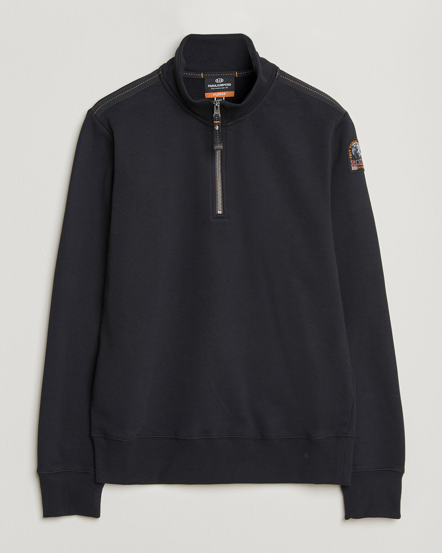 Herre | Trøjer | Parajumpers | Broad Peak Super Easy Half Zip Black