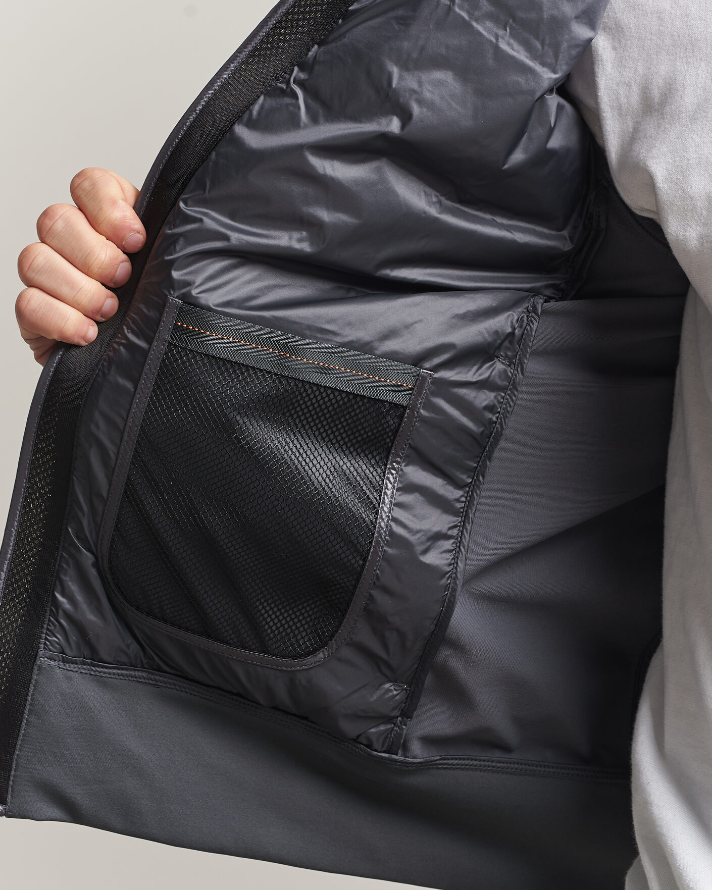 Herre | Jakker | Parajumpers | Matty Techno Hybrid Jacket Gargoyle