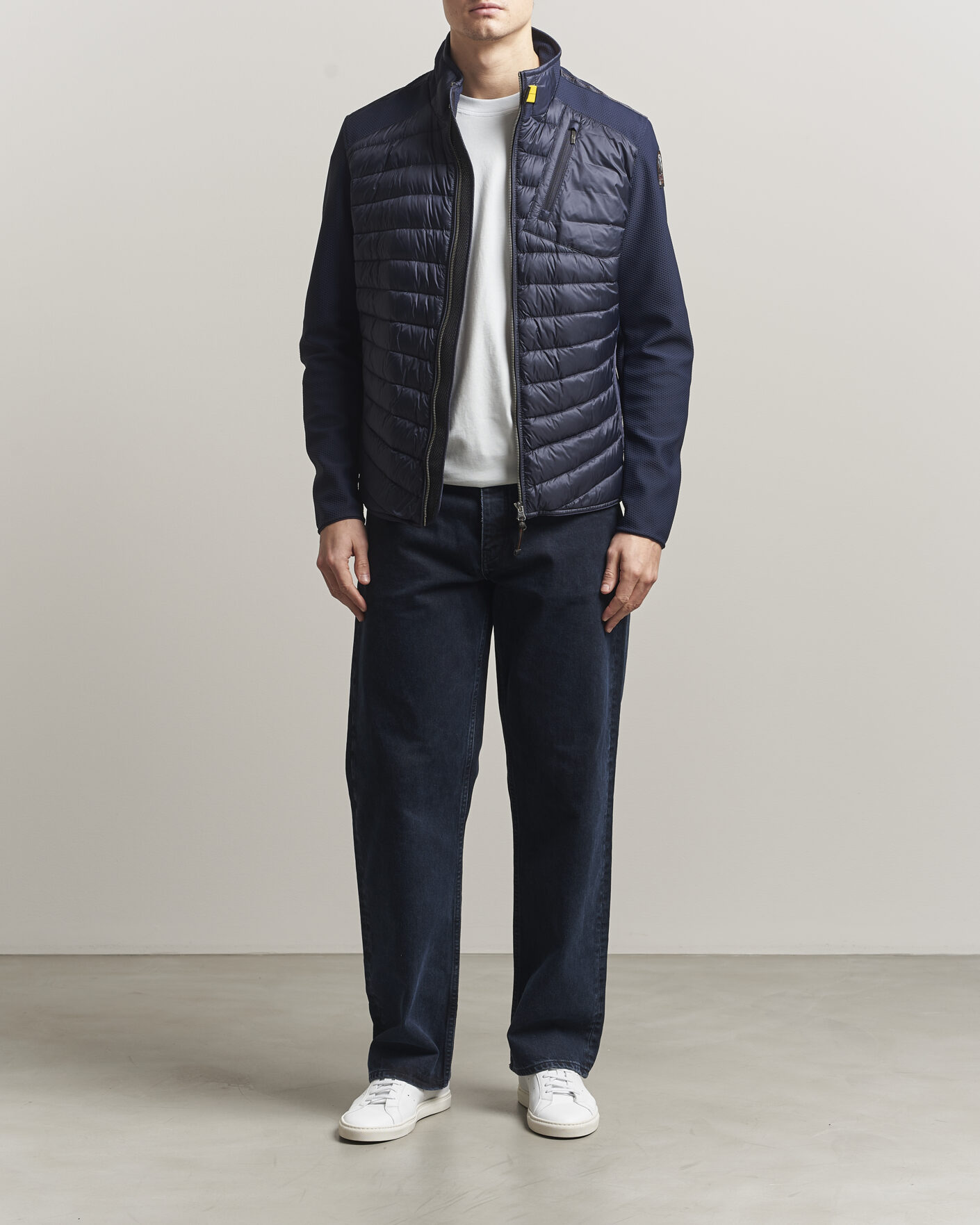 Herre | Jakker | Parajumpers | Jayden Mesh Hybrid Jacket Navy