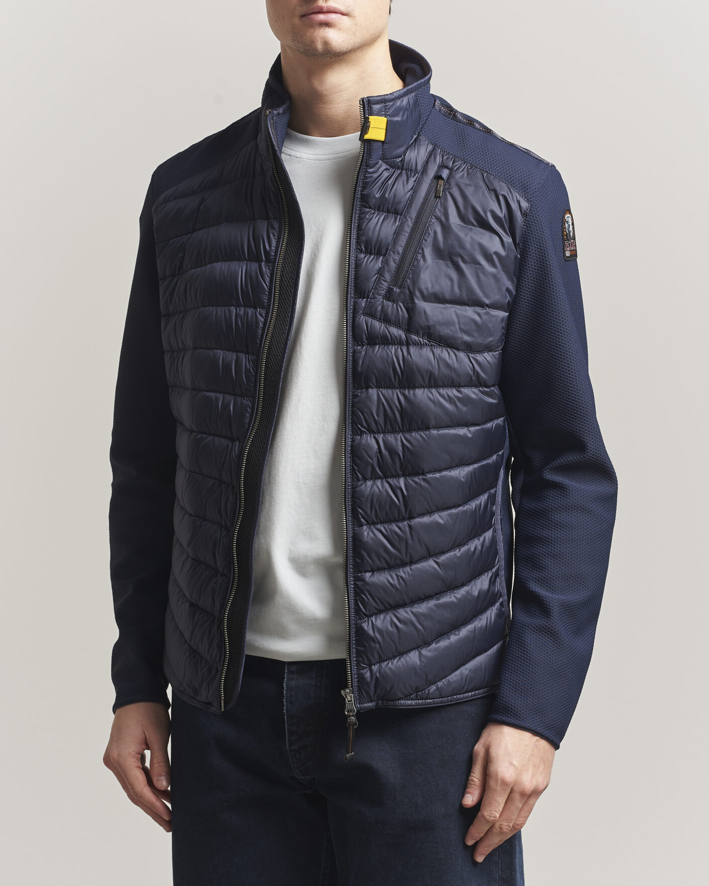 Herre | Jakker | Parajumpers | Jayden Mesh Hybrid Jacket Navy