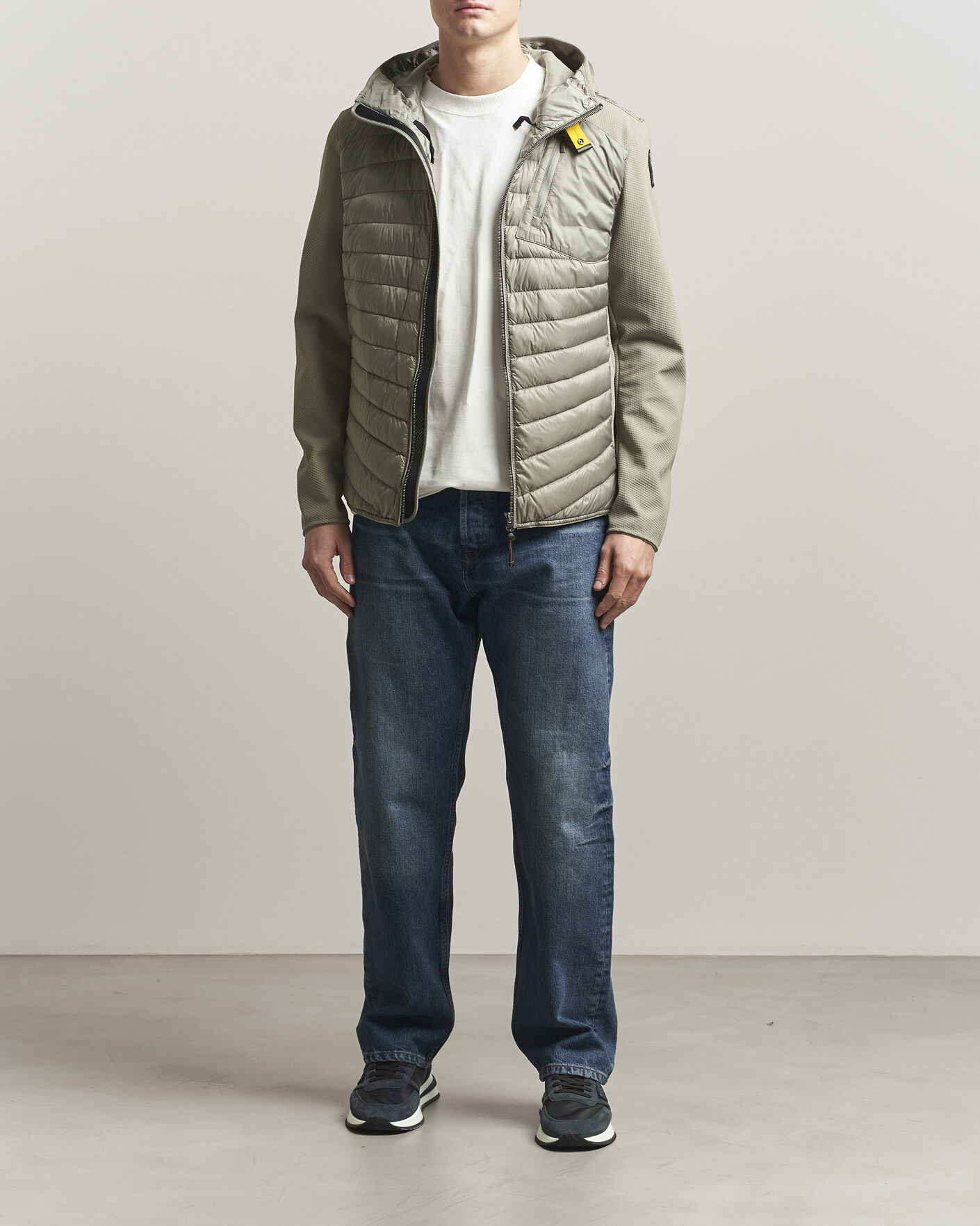 Herre | Jakker | Parajumpers | Nolan Mesh Hooded Hybrid Nowhere