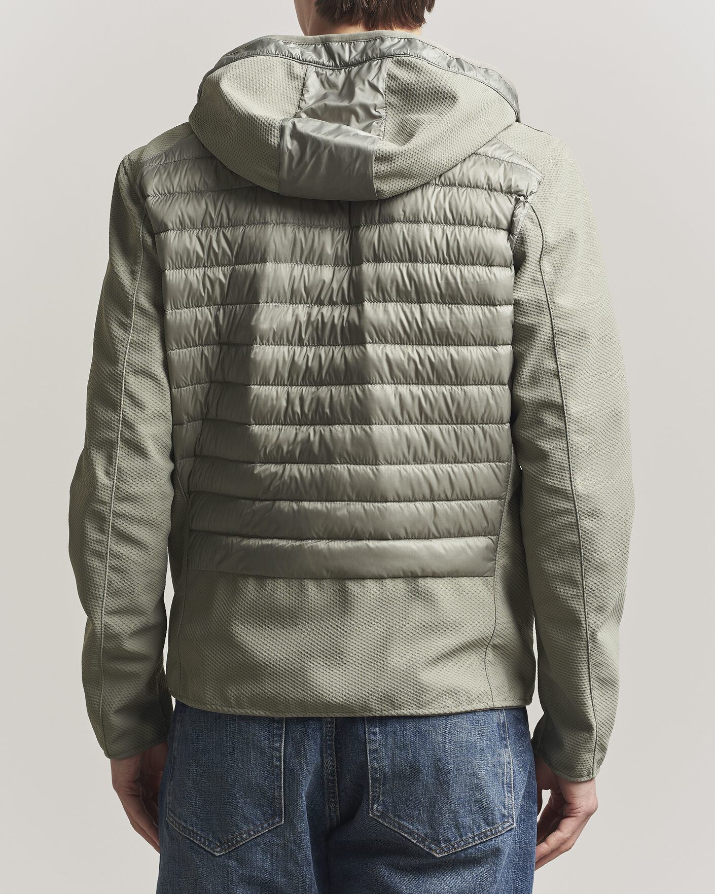 Herre | Jakker | Parajumpers | Nolan Mesh Hooded Hybrid Nowhere