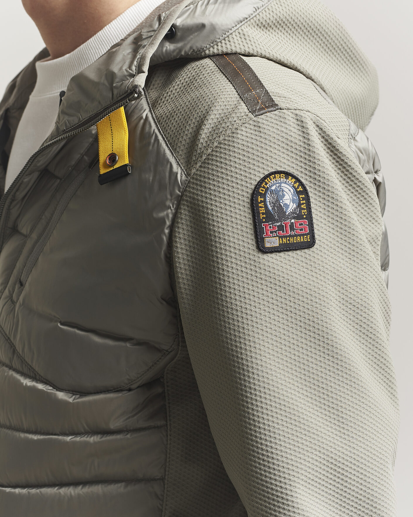 Herre | Jakker | Parajumpers | Nolan Mesh Hooded Hybrid Nowhere