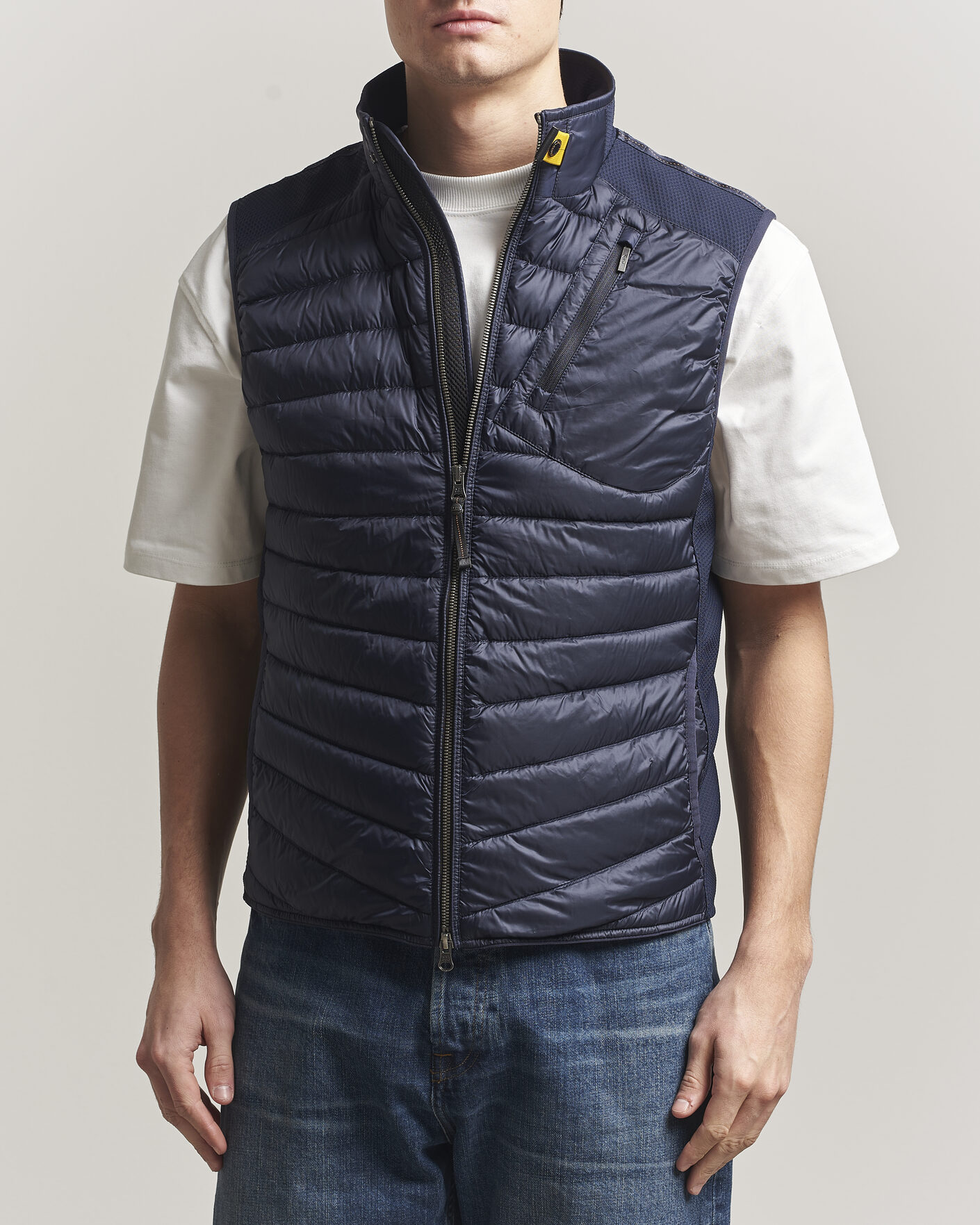 Herre | Veste | Parajumpers | Zavier Hybrid Vest Navy