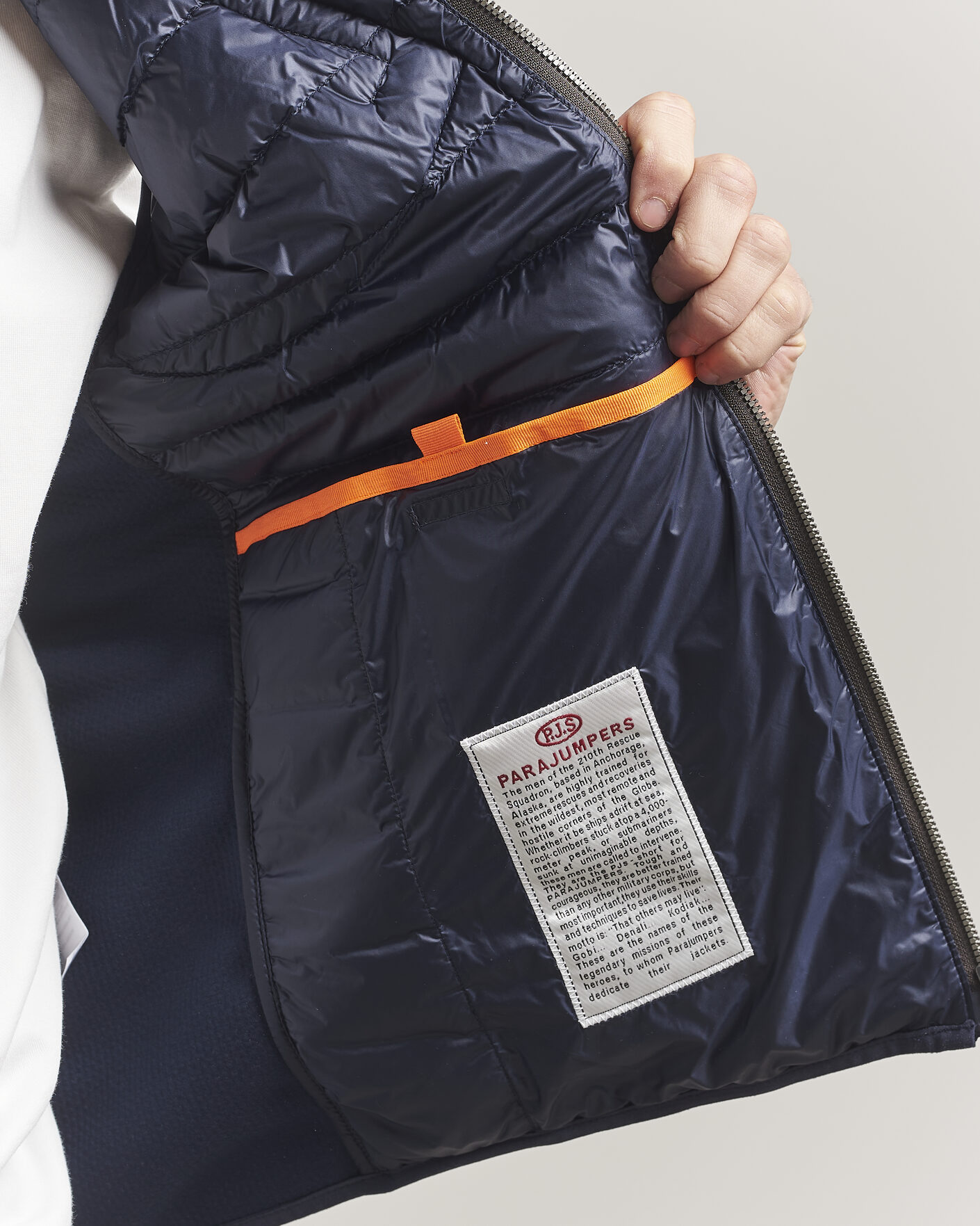 Herre | Veste | Parajumpers | Zavier Hybrid Vest Navy