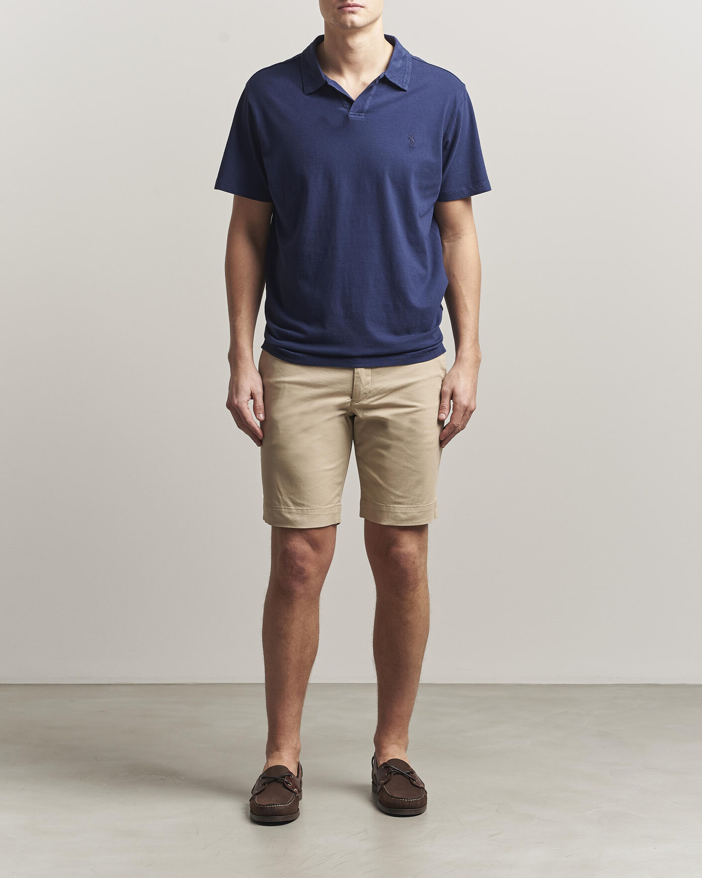 Herre | Polotrøjer | Polo Ralph Lauren | Knitted Polo Newport Navy