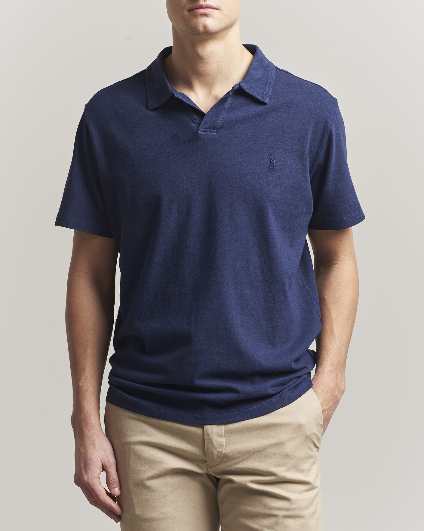 Herre | Polotrøjer | Polo Ralph Lauren | Knitted Polo Newport Navy