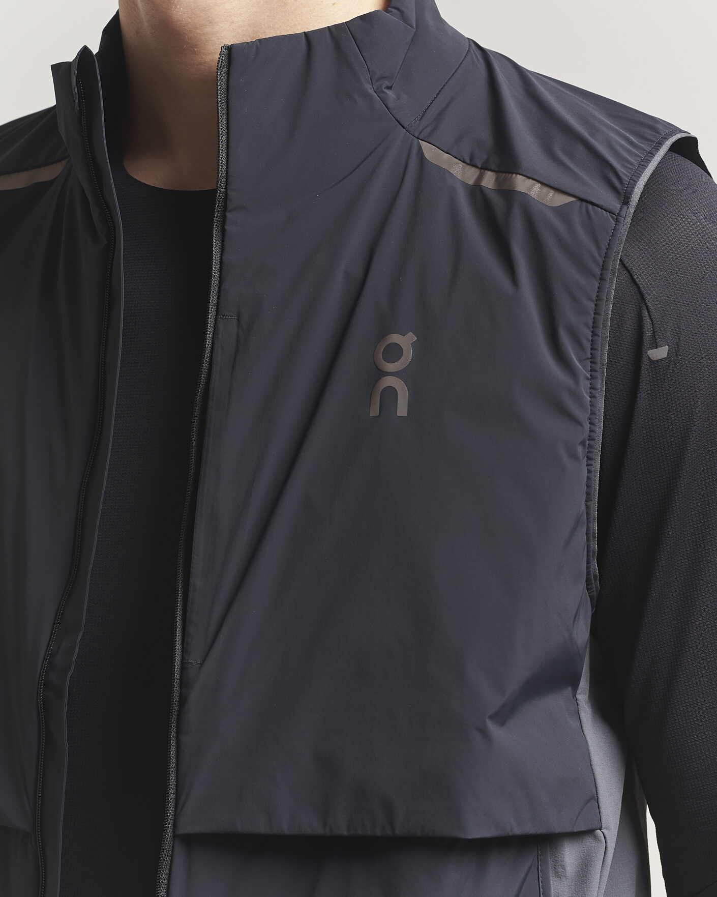 Herre | Veste | On | Weather Vest Black/Eclipse