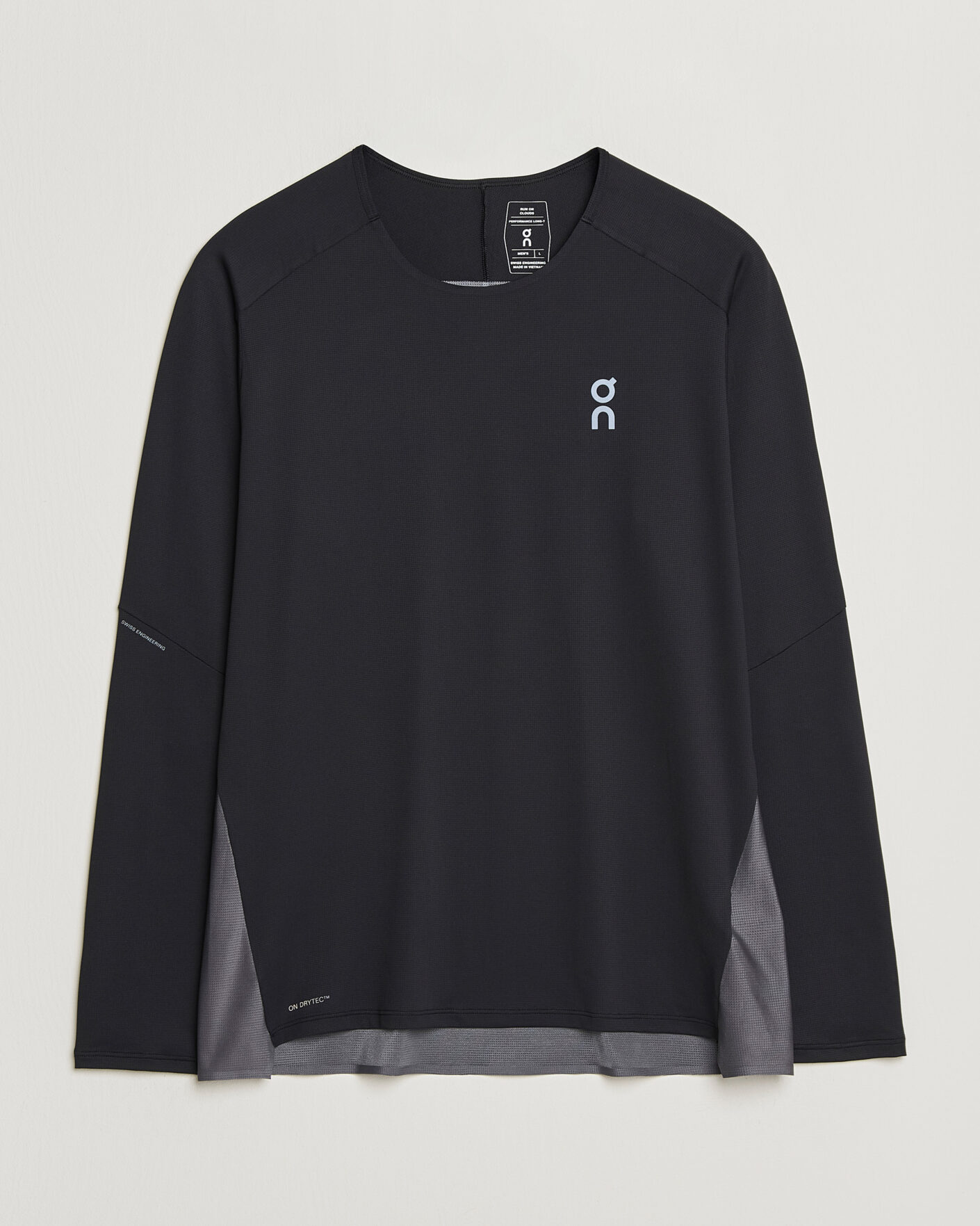 Herre | Trøjer | On | Performance Long Sleeve T-Shirt Black