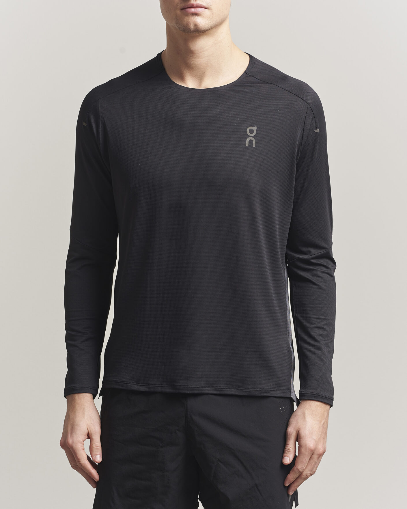 Herre | Trøjer | On | Performance Long Sleeve T-Shirt Black