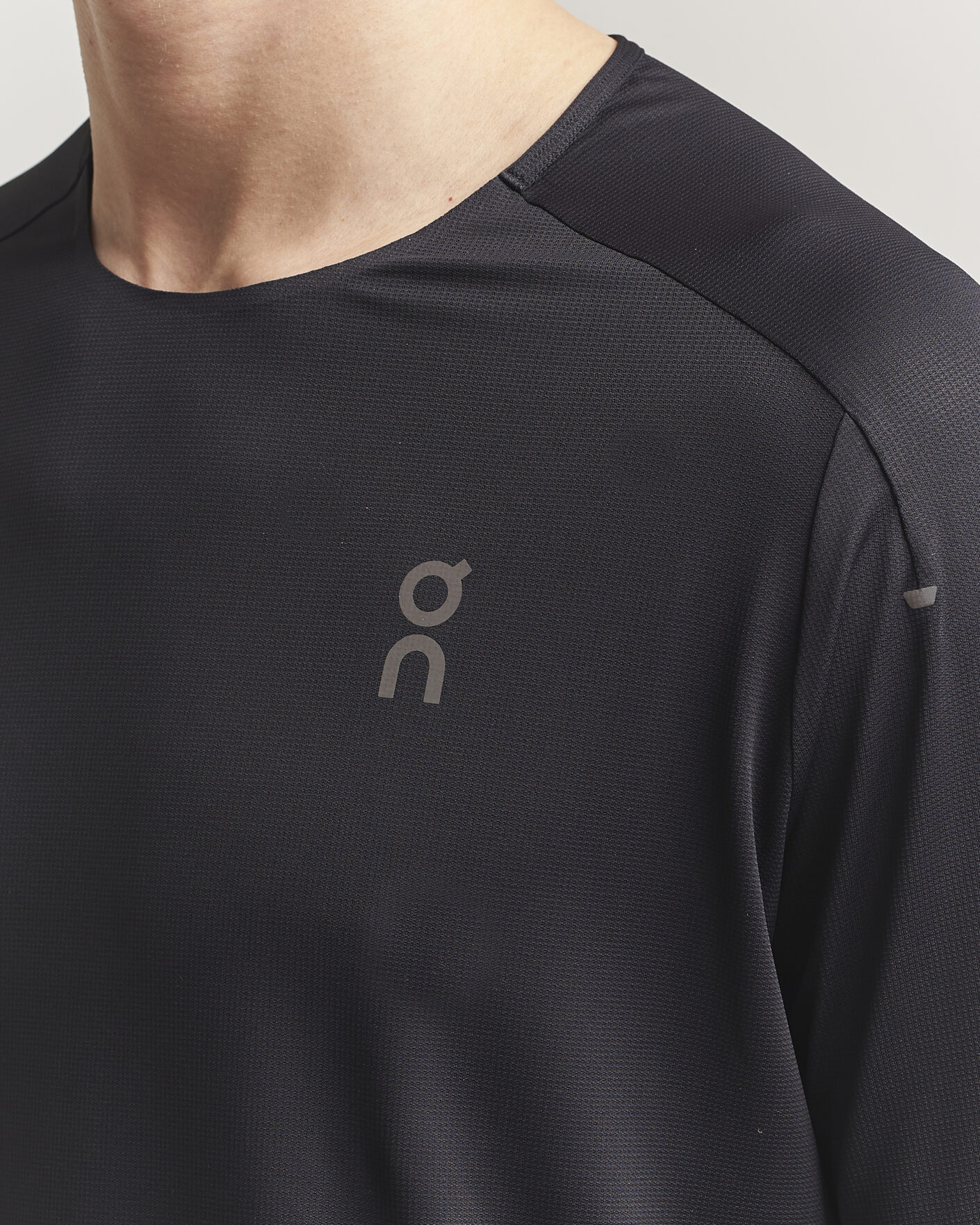 Herre | Trøjer | On | Performance Long Sleeve T-Shirt Black