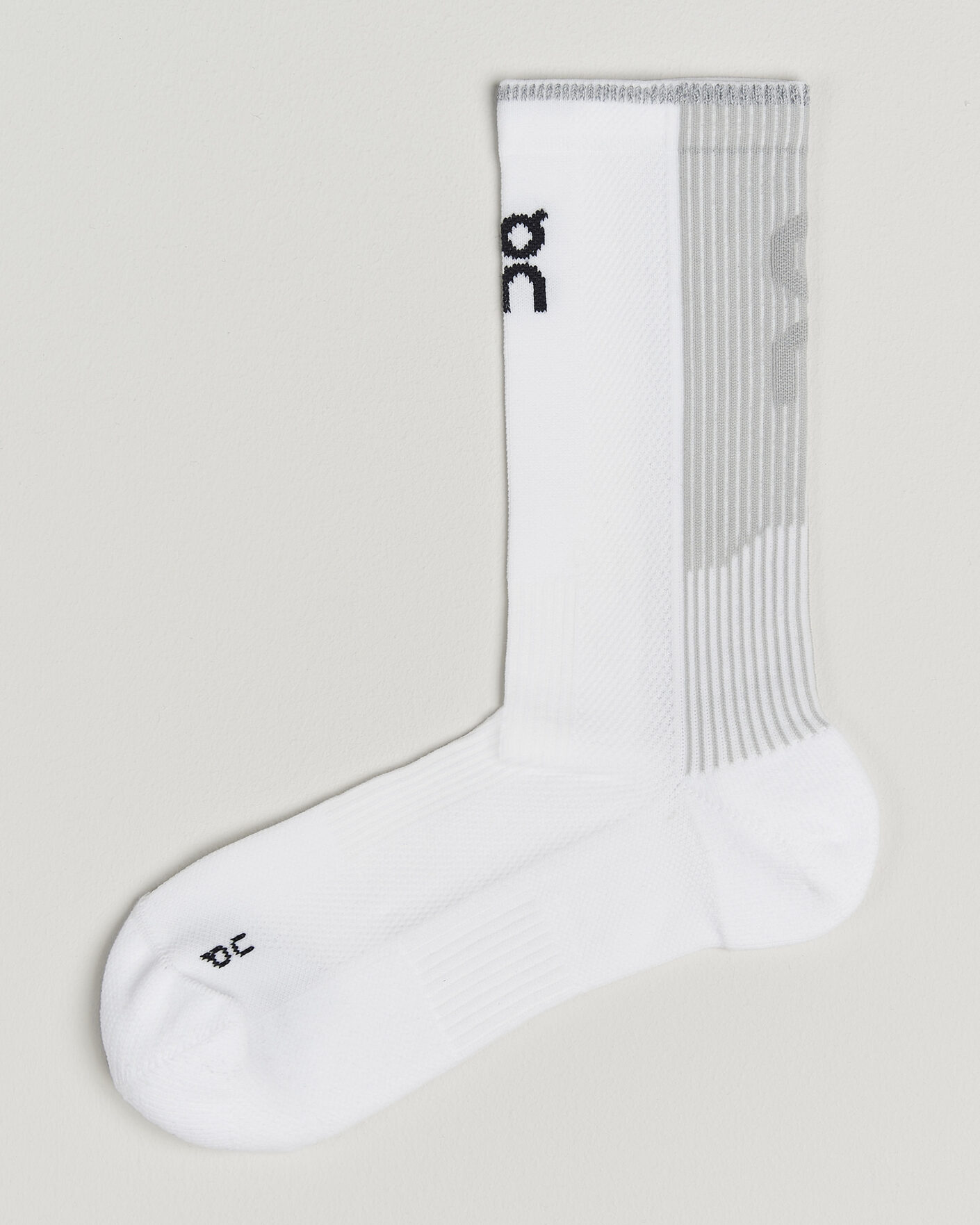 Herre | Undertøj | On | Performance Run Sock High White