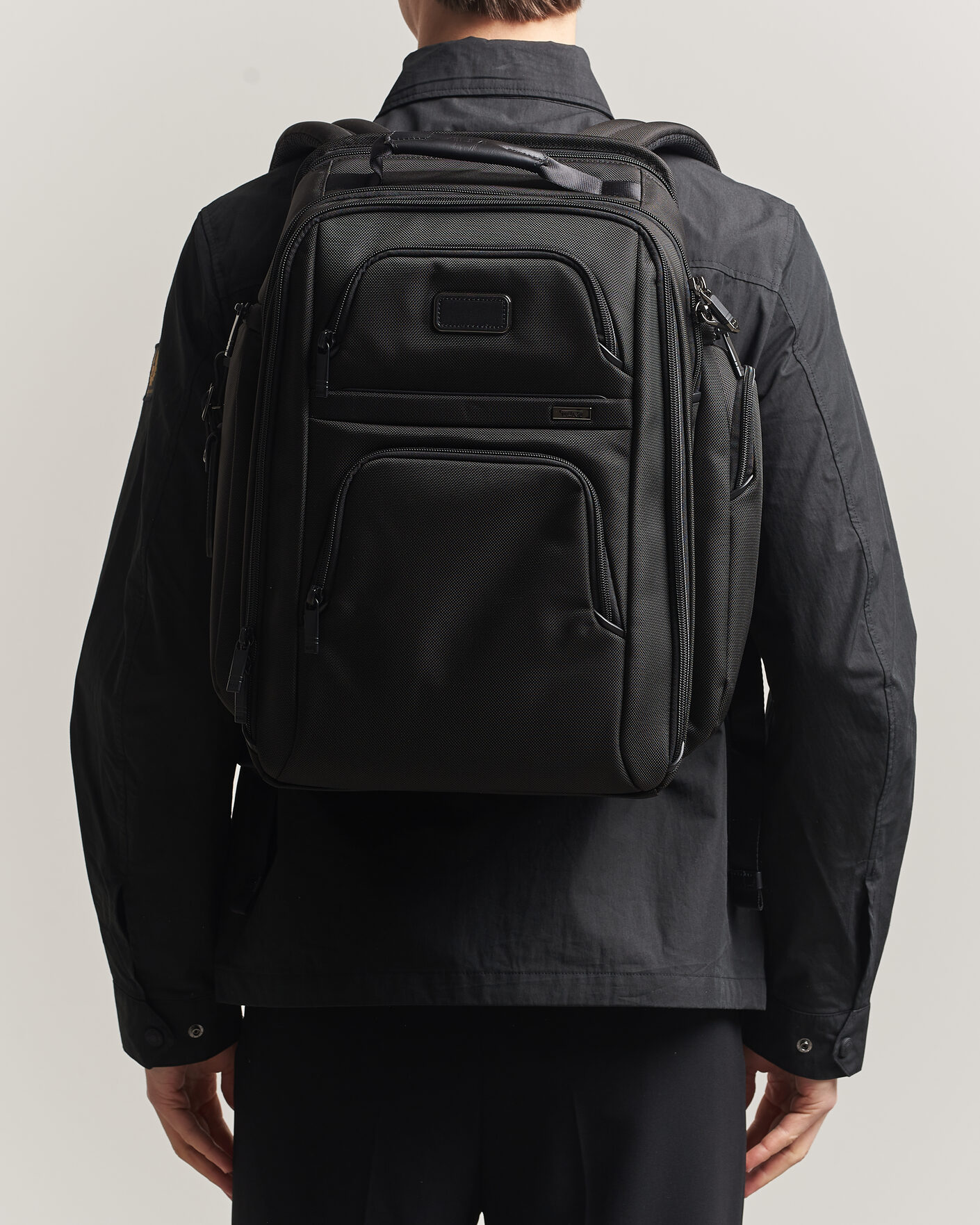 Herre | Tasker | TUMI | Alpha 4 Packing Backpack Black