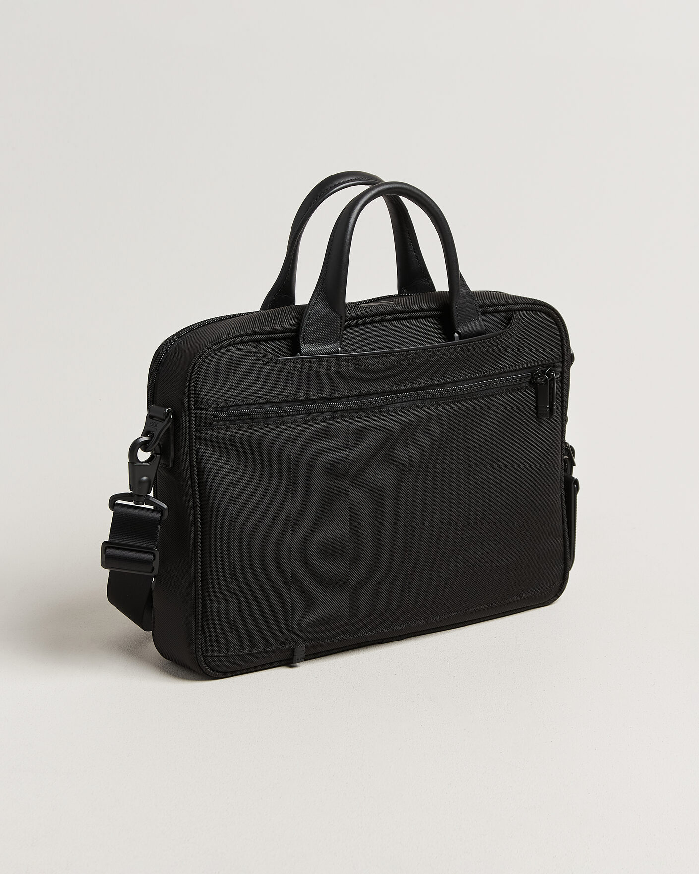 Herre | Tasker | TUMI | Alpha 4 Medium Briefcase Black