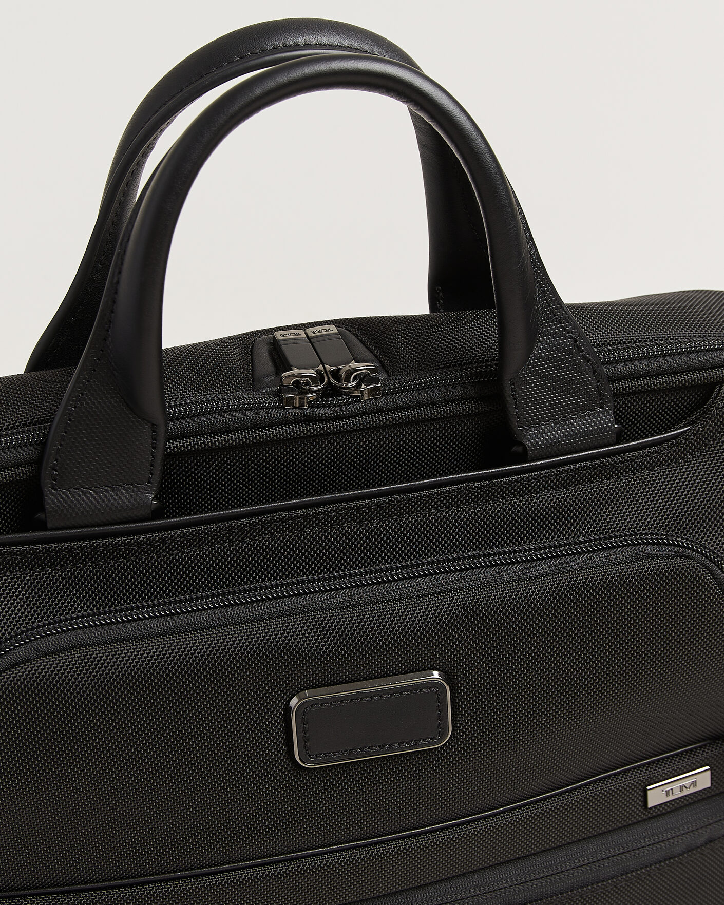 Herre | Tasker | TUMI | Alpha 4 Medium Briefcase Black