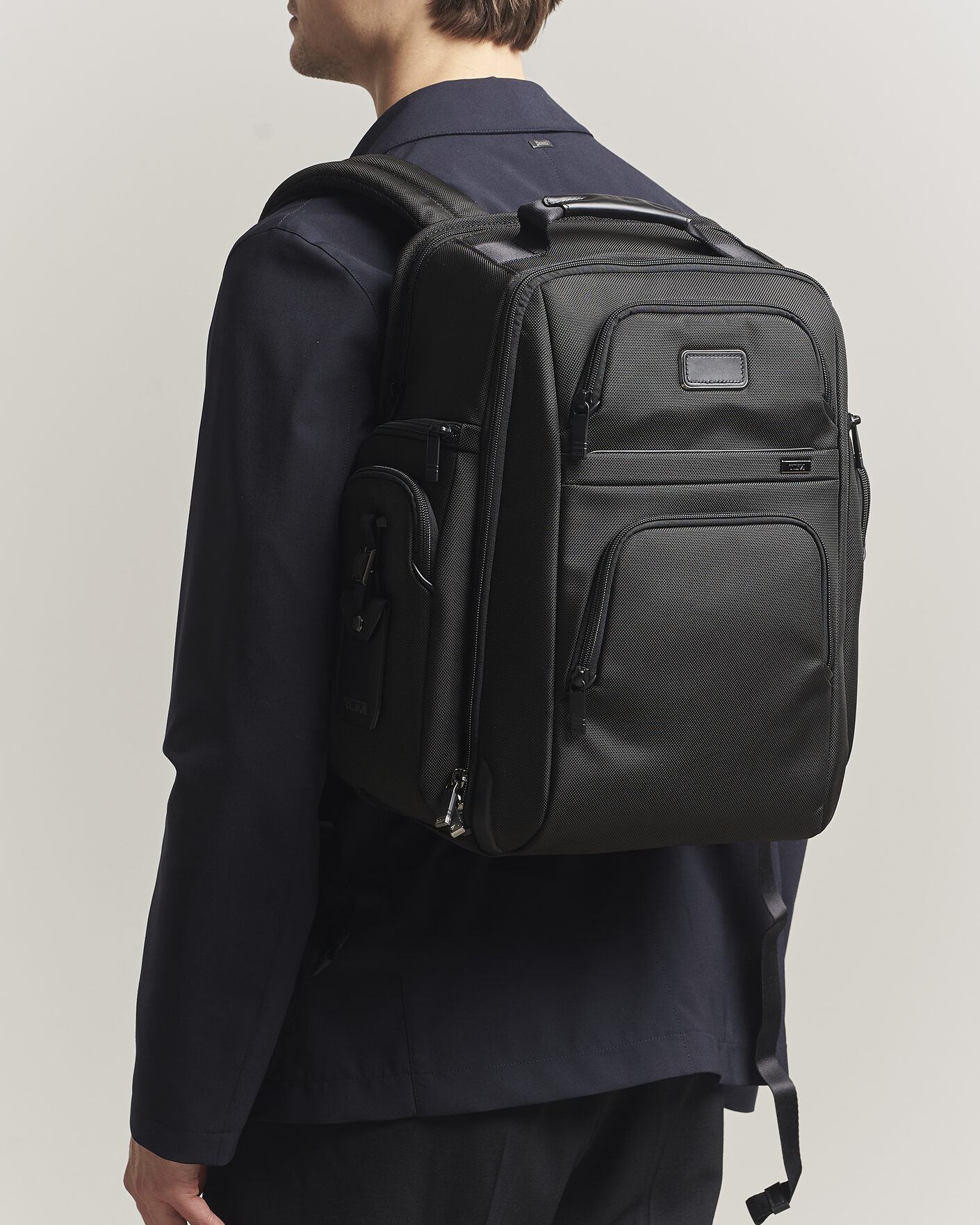 Herre | Tasker | TUMI | Alpha 4 Brief Backpack Black