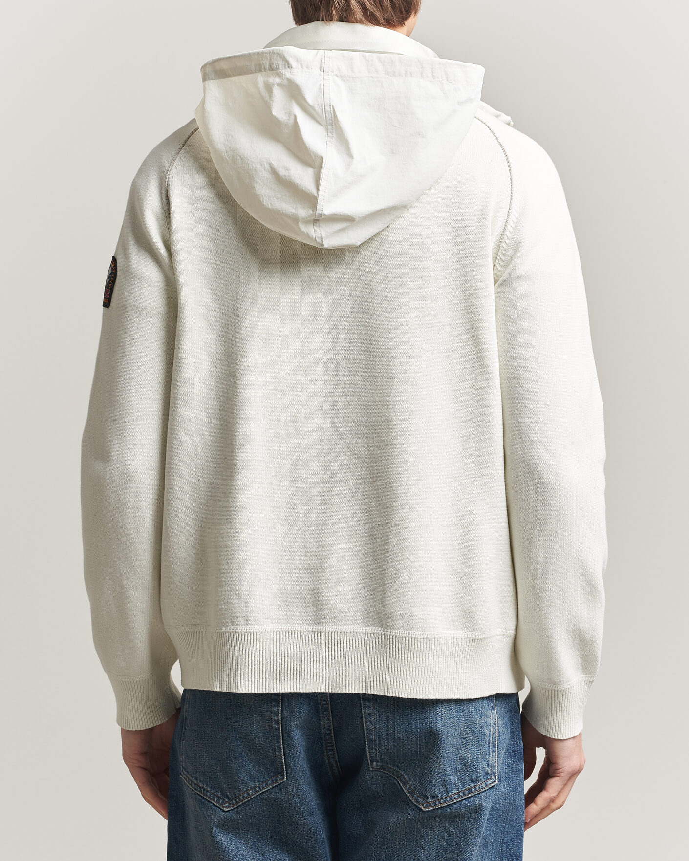 Herre | Jakker | Parajumpers | Bargany Rescue Knitted Hybrid Jacket Star White