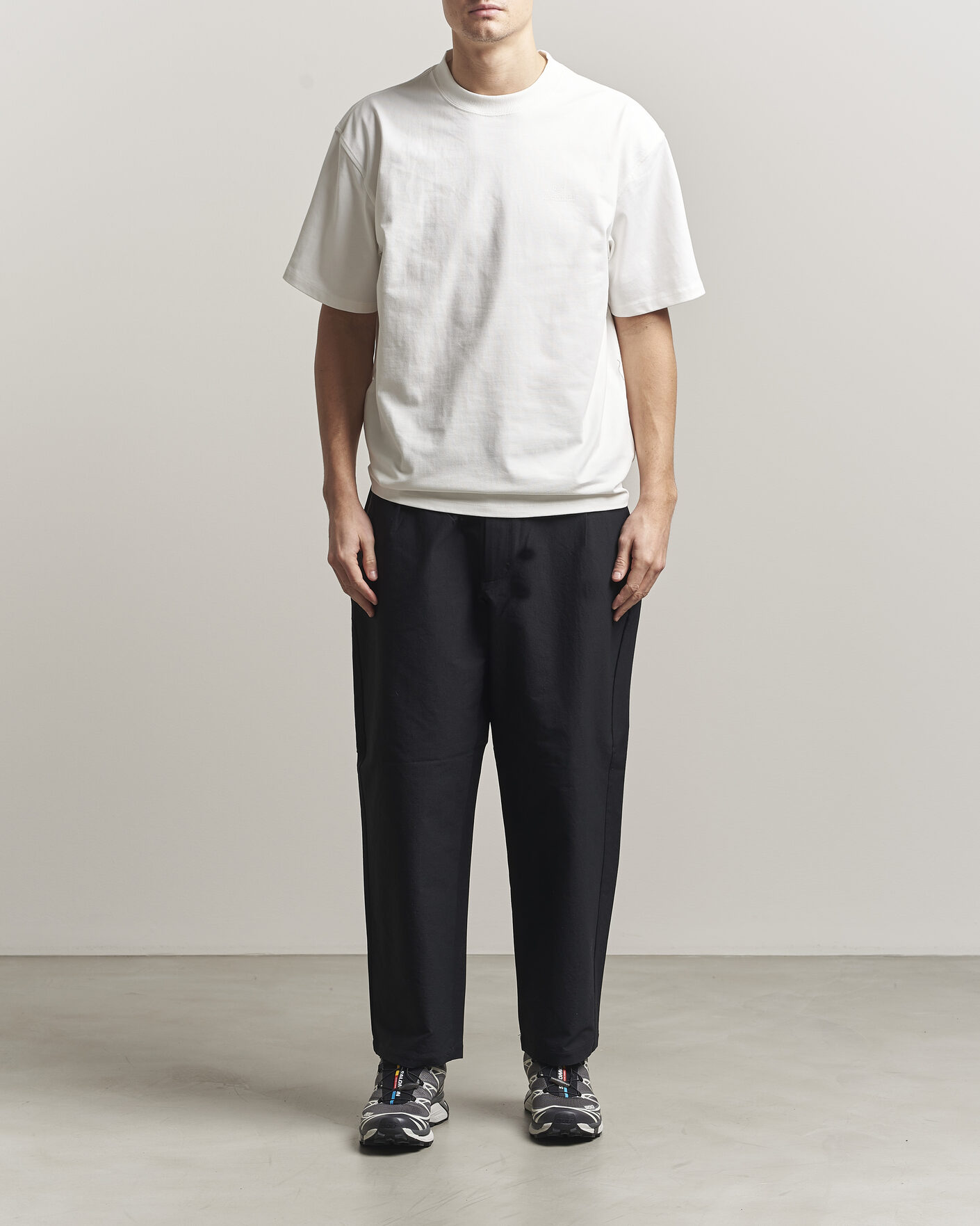 Herre | T-Shirts | Parajumpers | Reg Compact Jersey T-Shirt Star White