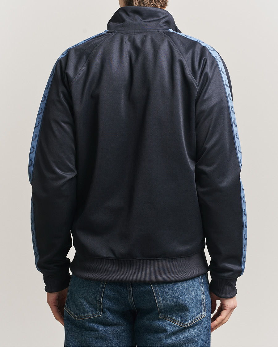 Herre | Trøjer | Fred Perry | Taped Track Jacket Navy