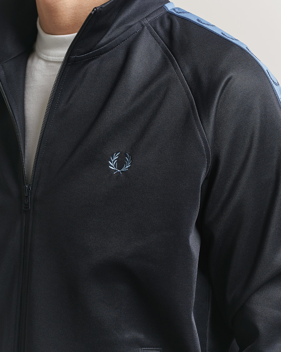 Herre | Trøjer | Fred Perry | Taped Track Jacket Navy