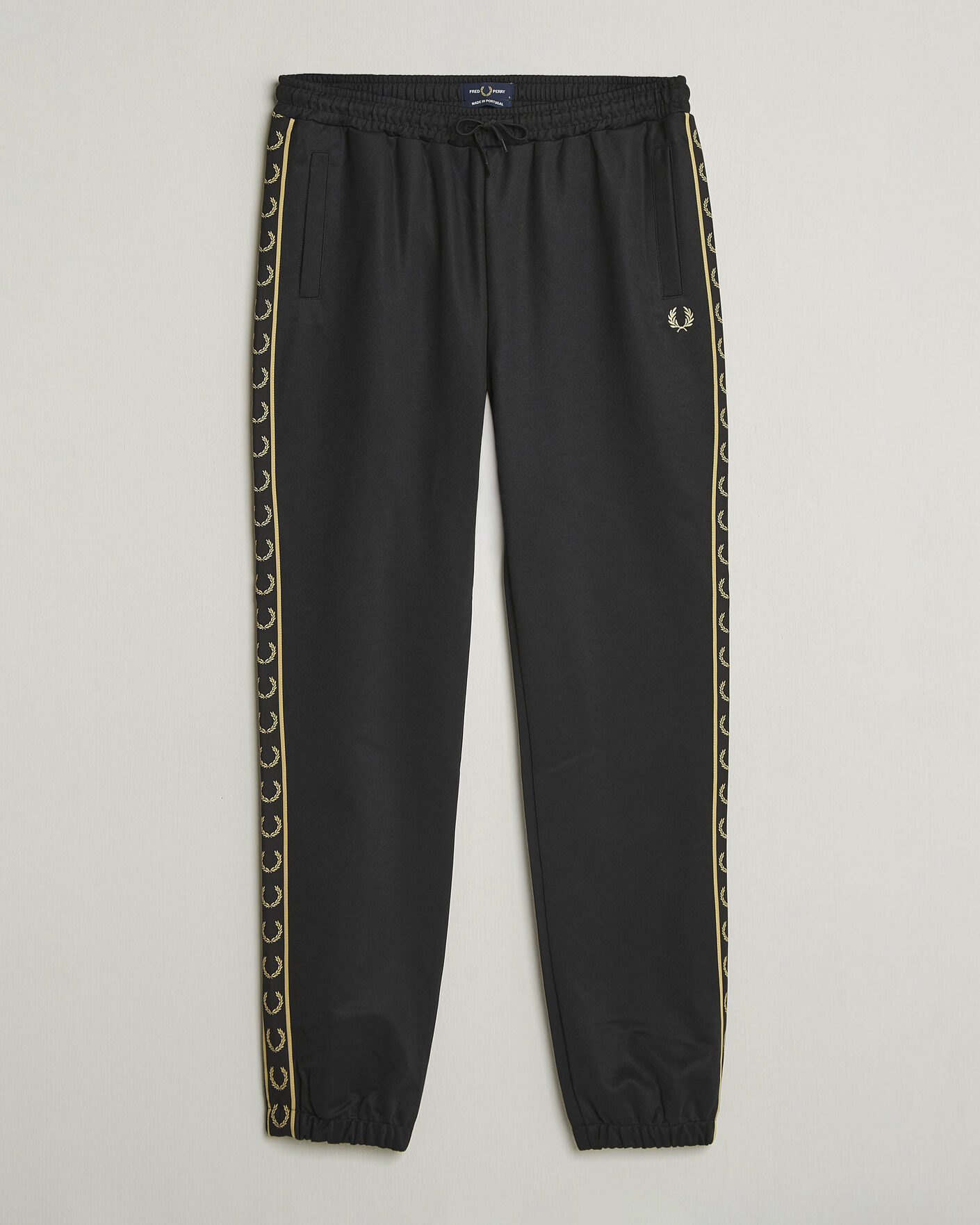 Herre | Bukser | Fred Perry | Taped Track Pants Black