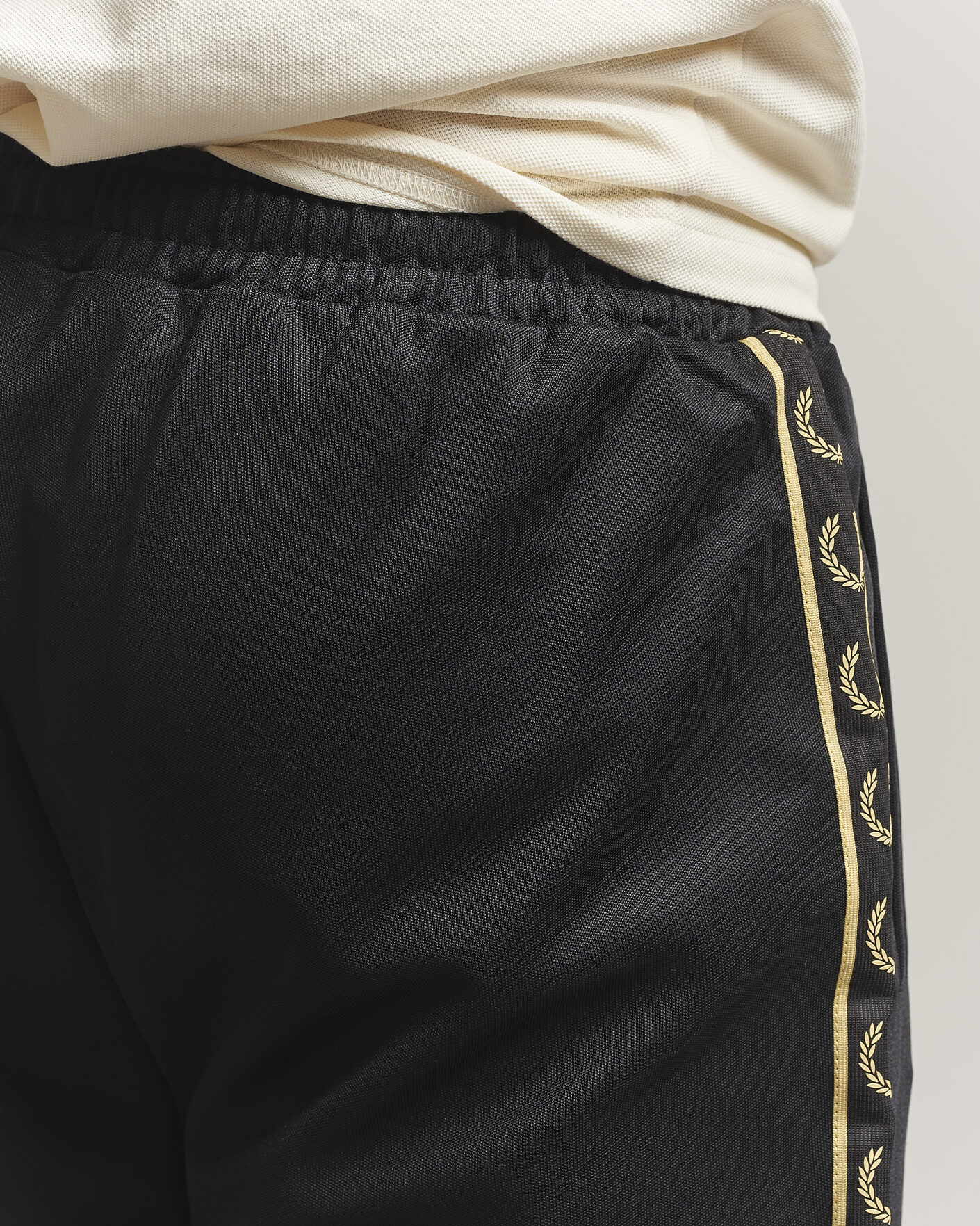 Herre | Bukser | Fred Perry | Taped Track Pants Black