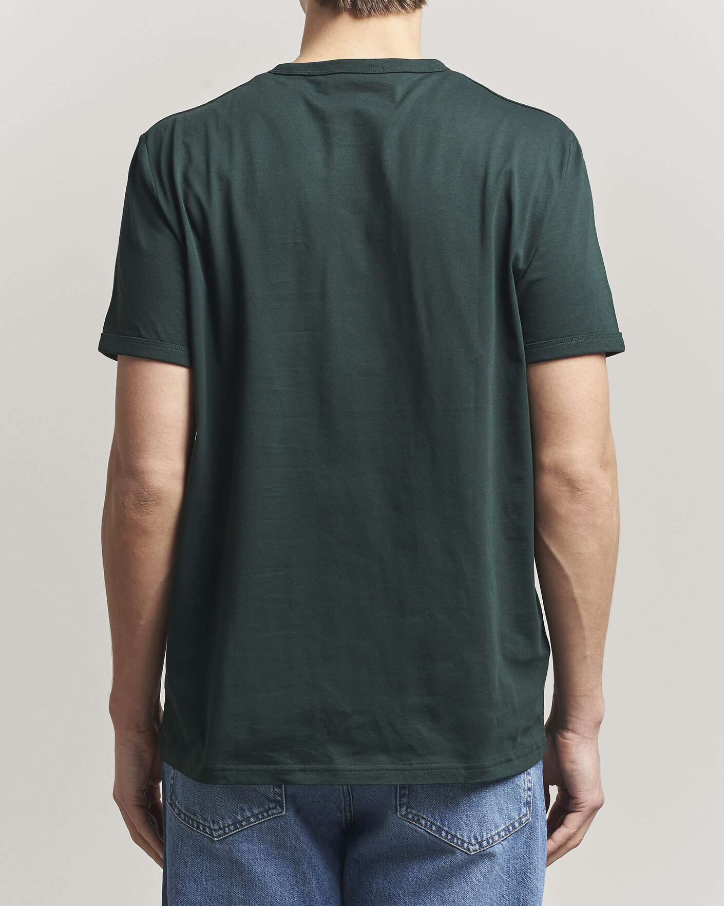 Herre | T-Shirts | Fred Perry | Ringer T-Shirt Grassroots Green