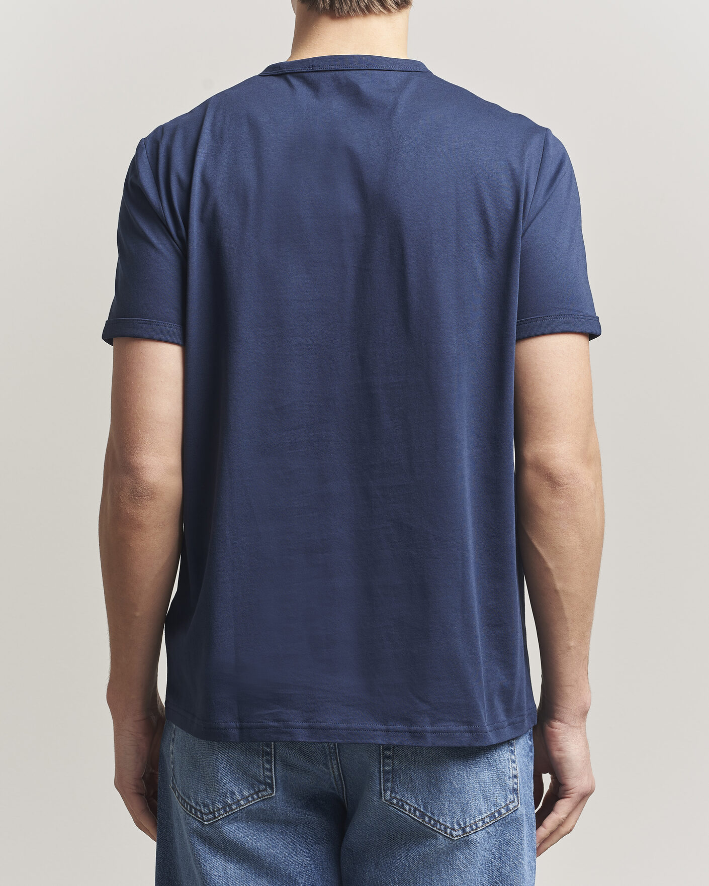 Herre | T-Shirts | Fred Perry | Ringer T-Shirt Tennis Blue
