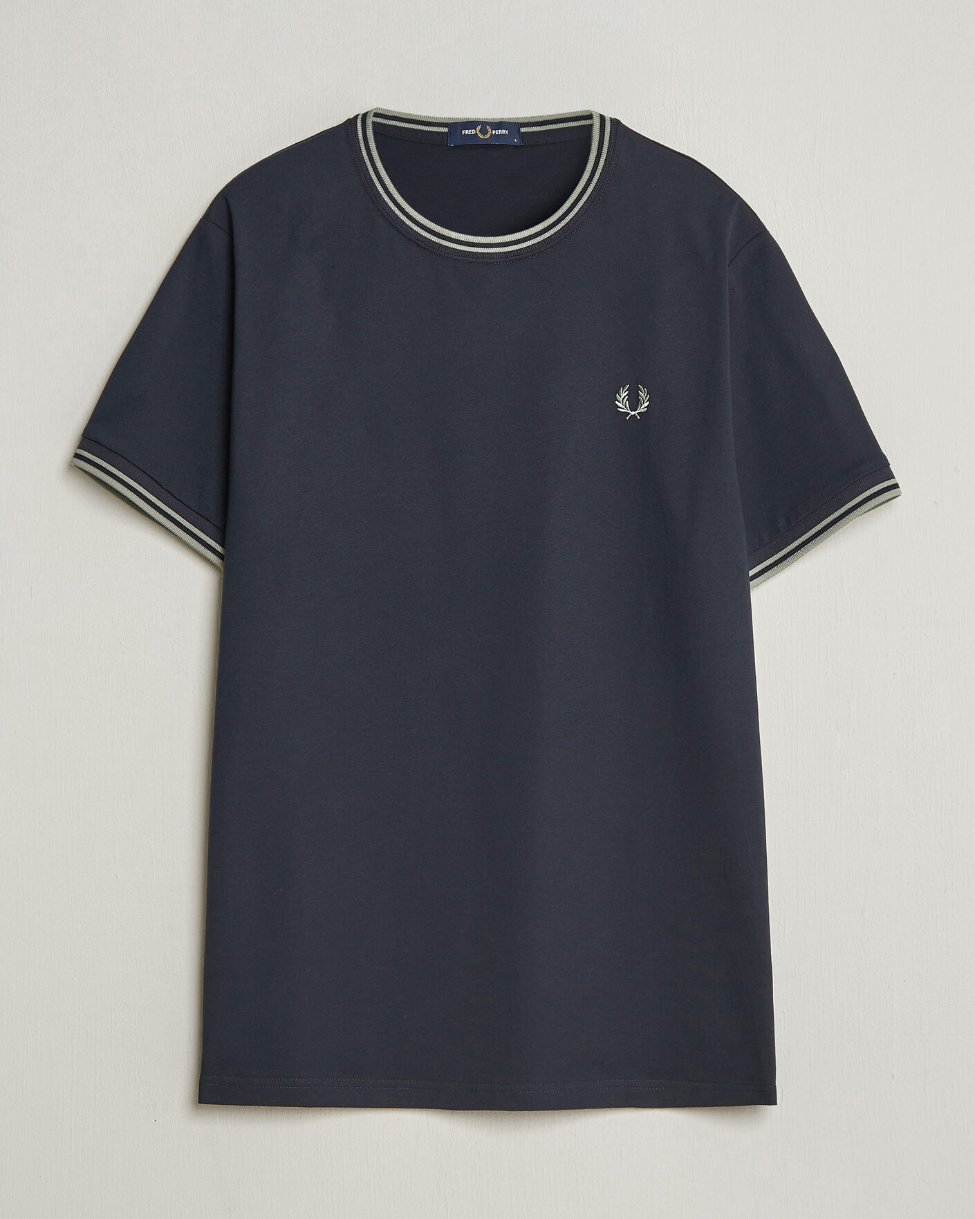 Herre | T-Shirts | Fred Perry | Twin Tipped T-Shirt Navy