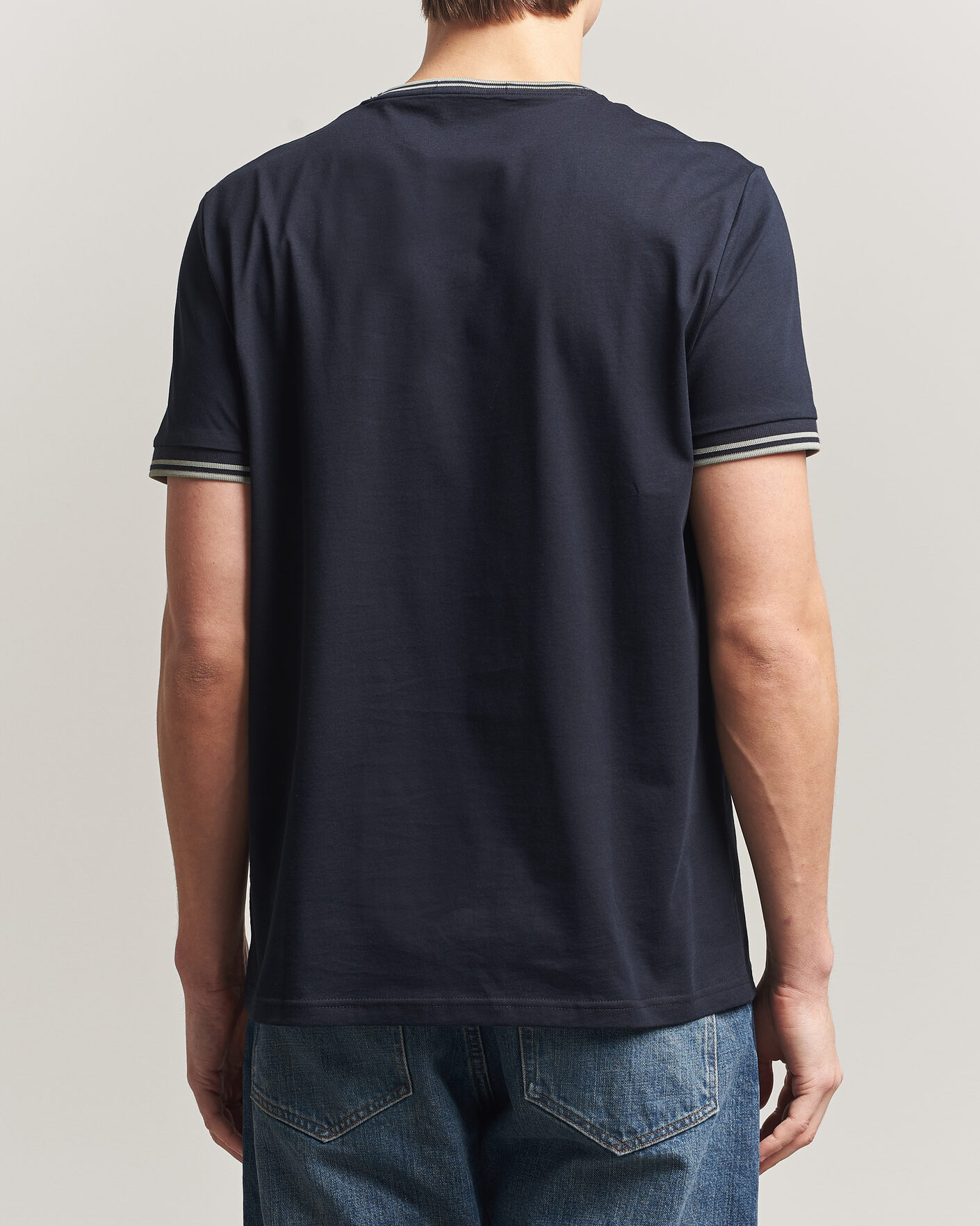 Herre | T-Shirts | Fred Perry | Twin Tipped T-Shirt Navy