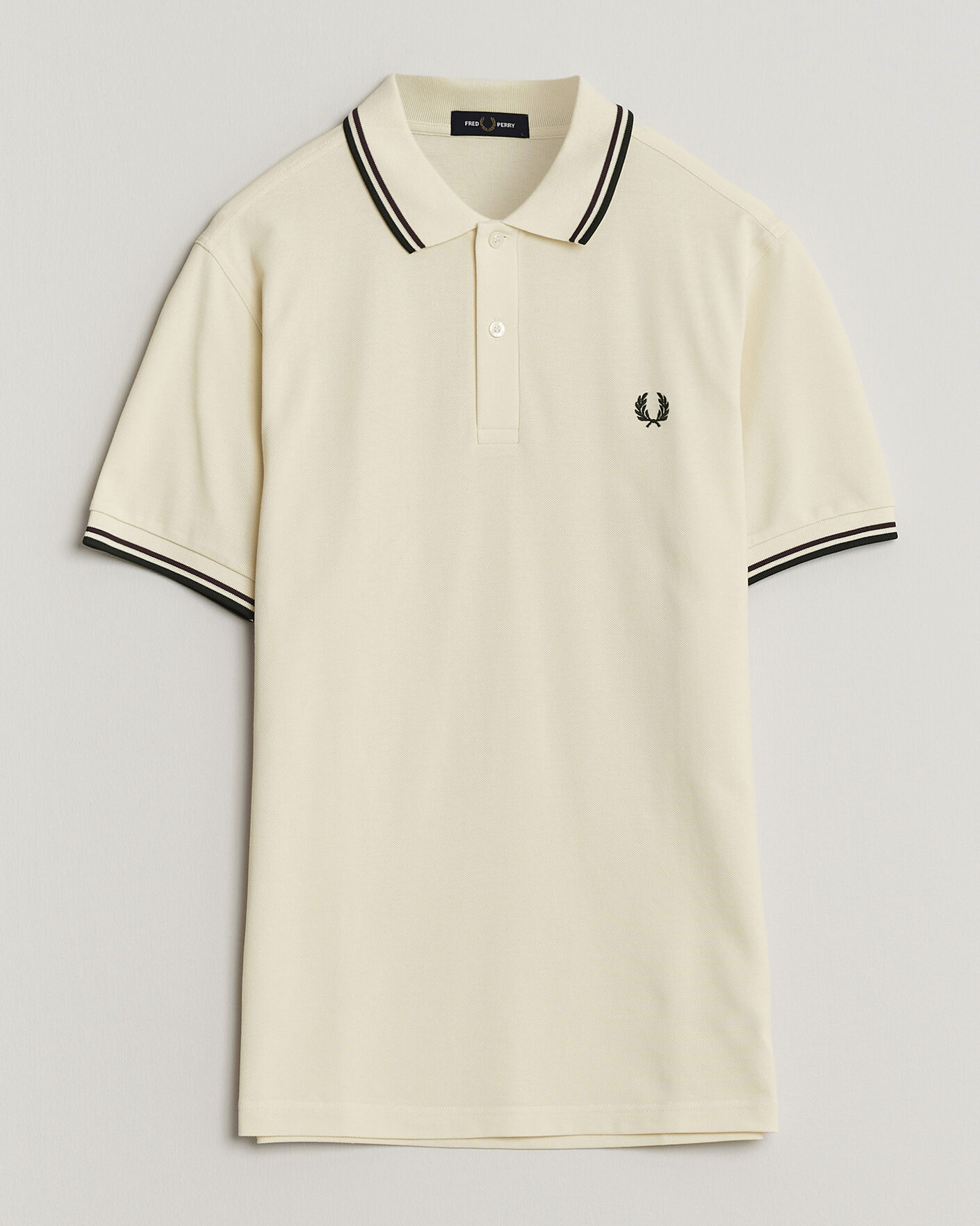 Herre | Polotrøjer | Fred Perry | Twin Tipped Polo Shirt Ecru