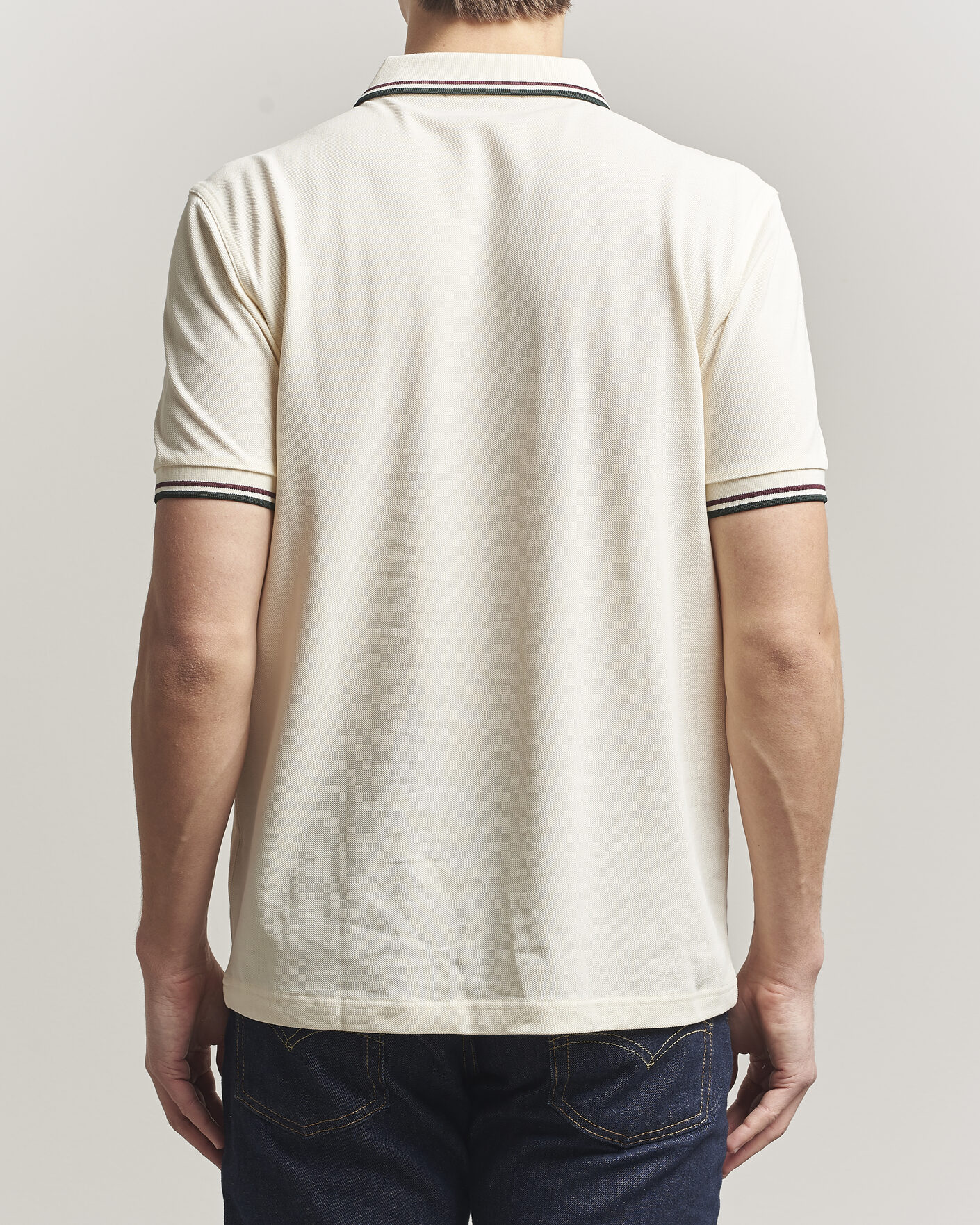Herre | Polotrøjer | Fred Perry | Twin Tipped Polo Shirt Ecru
