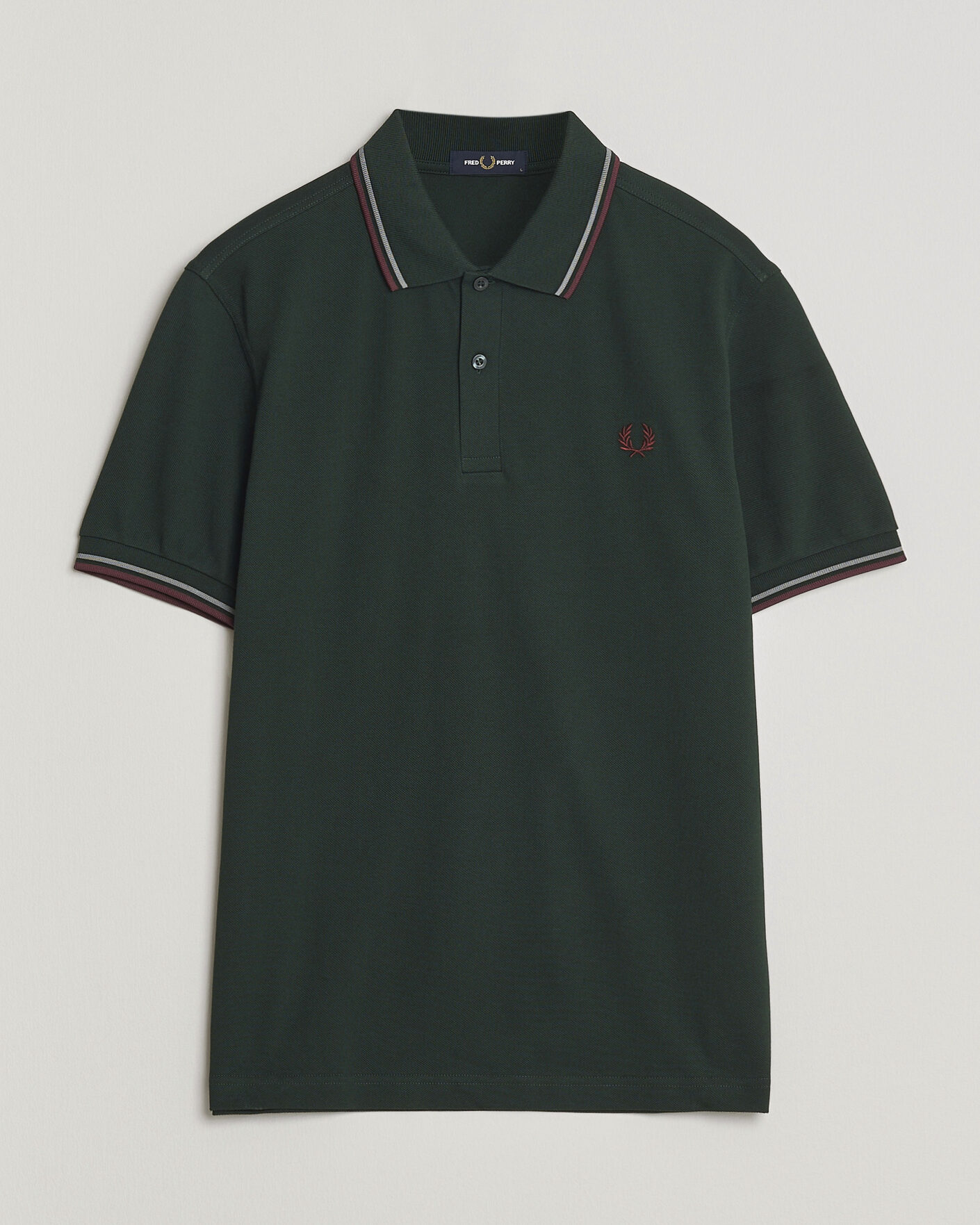 Herre | Polotrøjer | Fred Perry | Twin Tipped Polo Shirt Grassroots Green