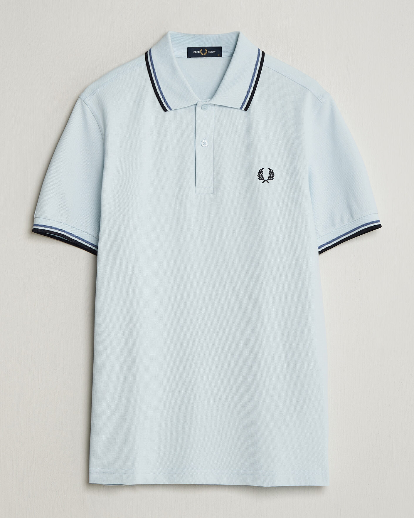 Herre | Polotrøjer | Fred Perry | Twin Tipped Polo Shirt Light Ice