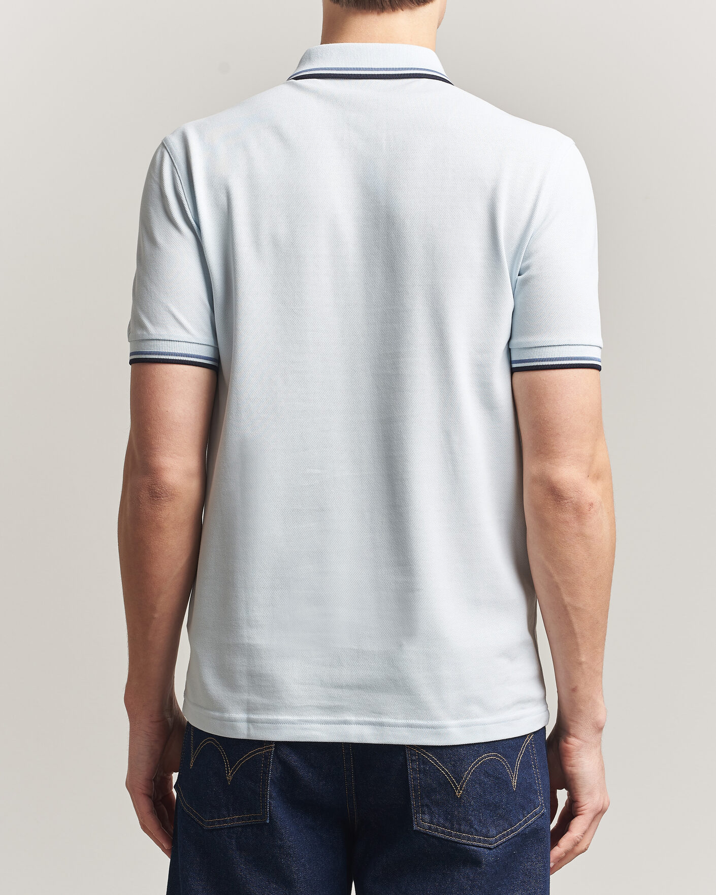 Herre | Polotrøjer | Fred Perry | Twin Tipped Polo Shirt Light Ice