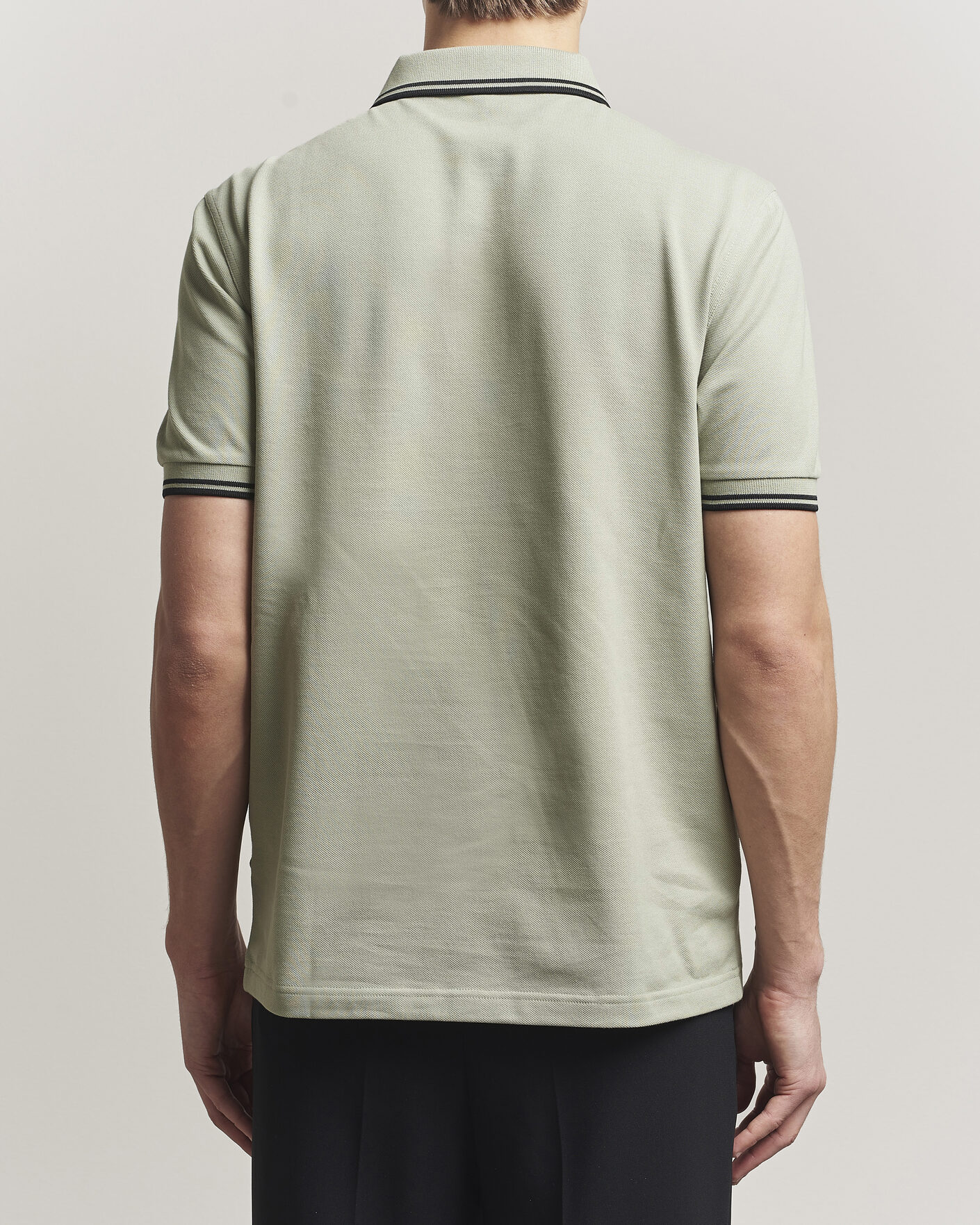 Herre | Polotrøjer | Fred Perry | Twin Tipped Polo Shirt Seagrass Green