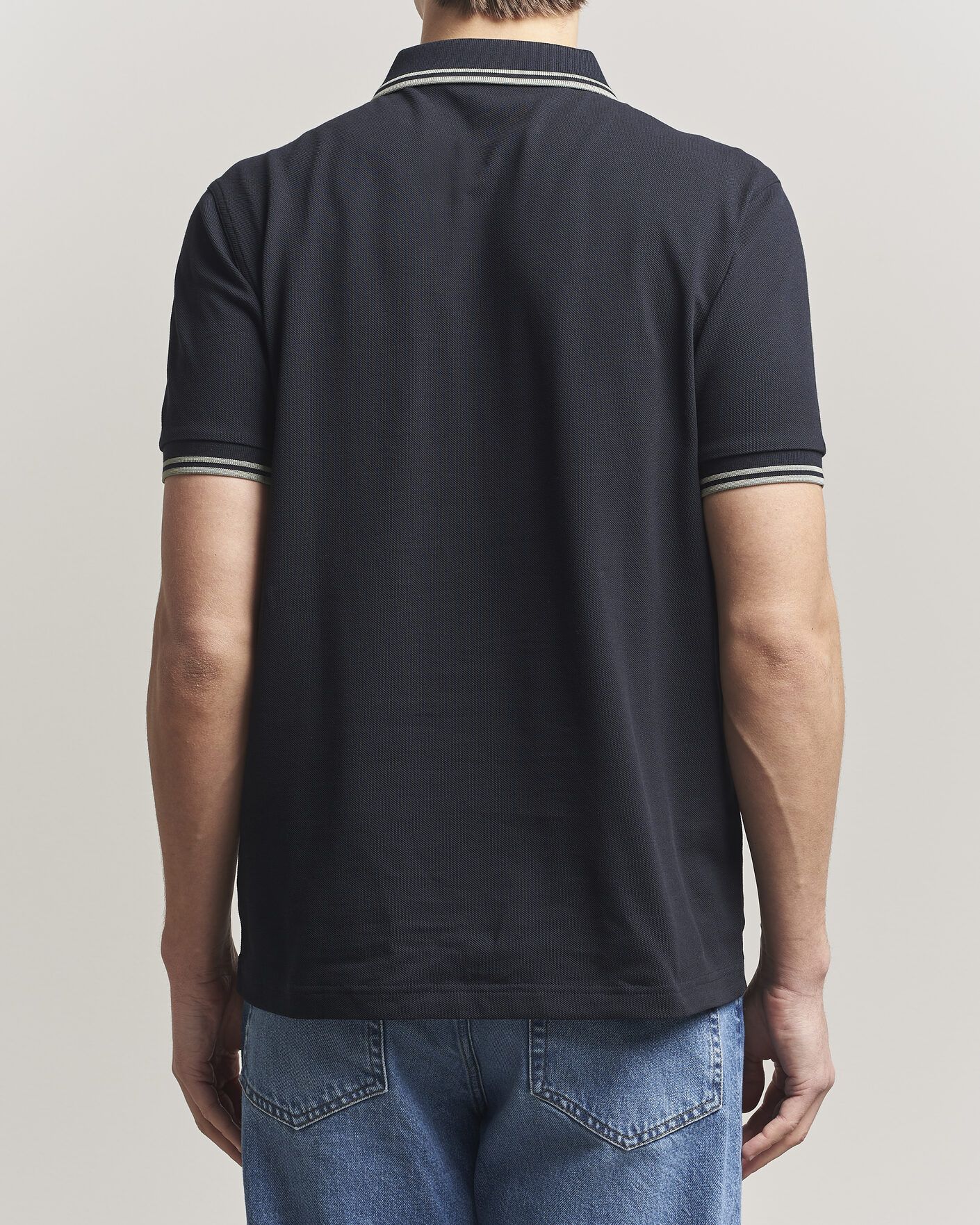 Herre | Polotrøjer | Fred Perry | Twin Tipped Polo Shirt Navy