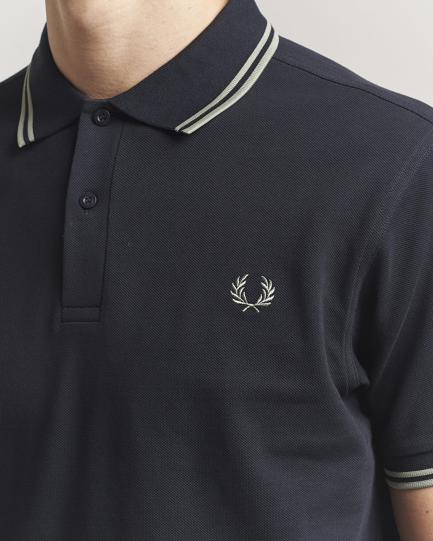 Herre | Polotrøjer | Fred Perry | Twin Tipped Polo Shirt Navy