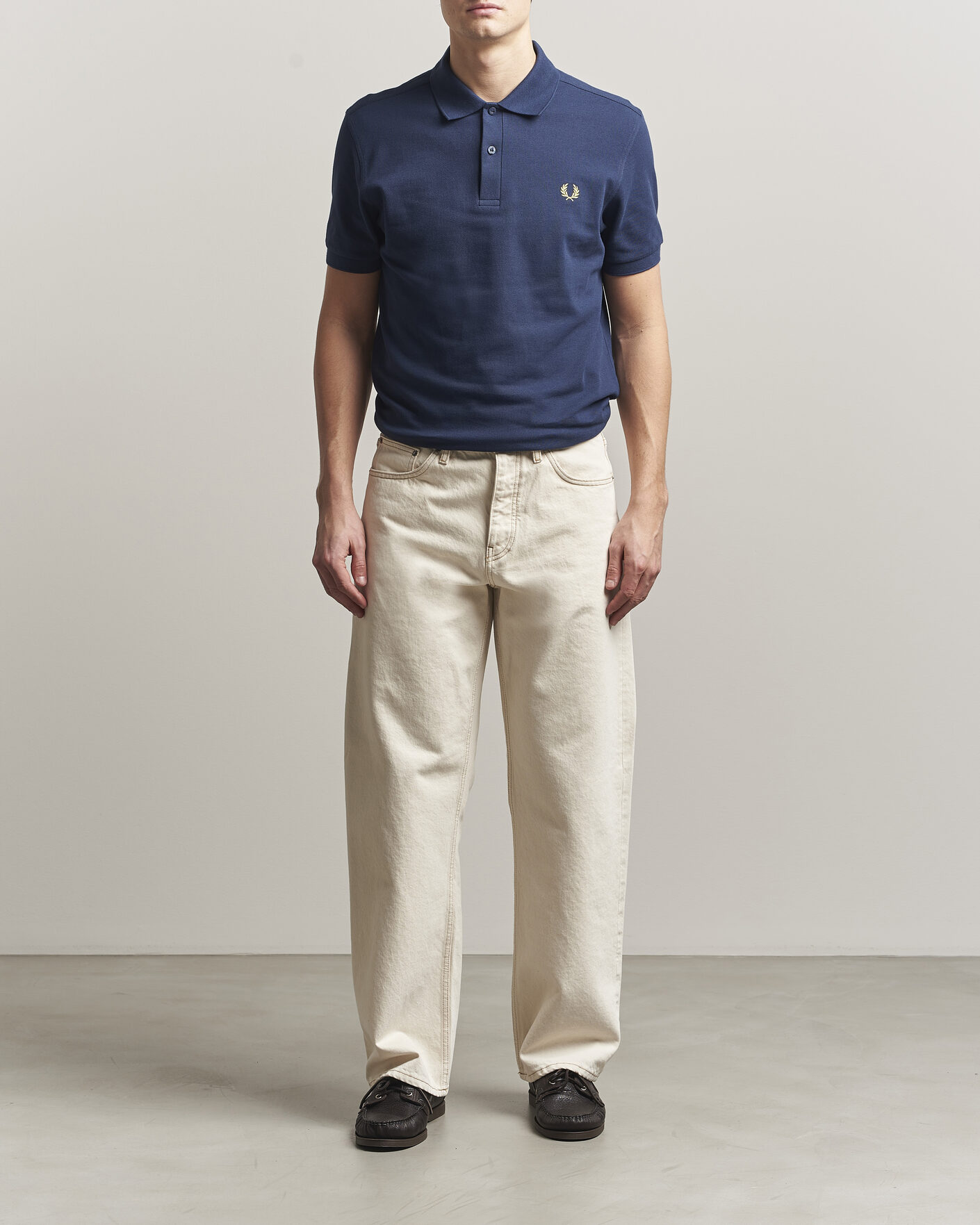 Herre | Polotrøjer | Fred Perry | Plain Polo Tennis Blue