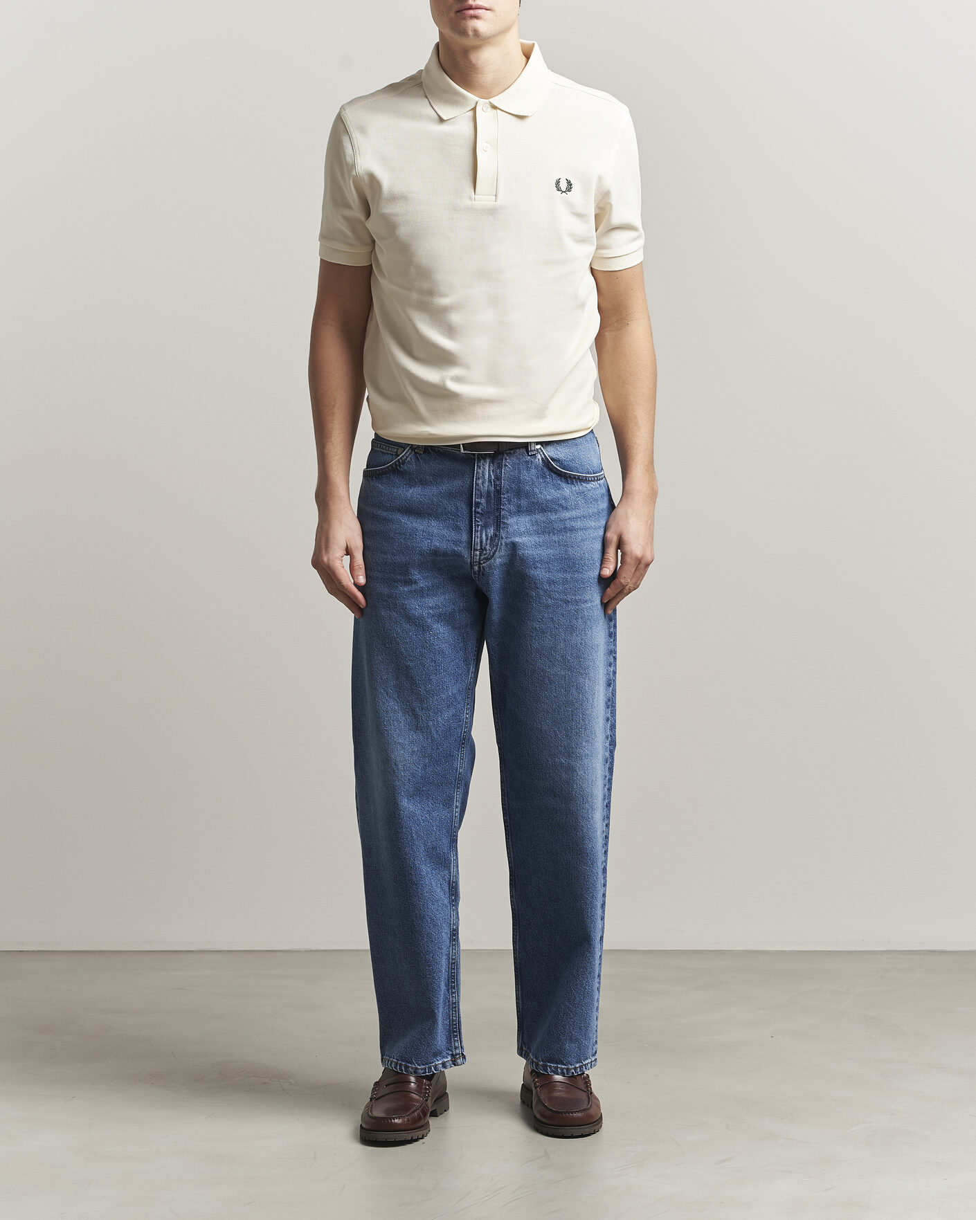 Herre | Polotrøjer | Fred Perry | Plain Polo Ecru