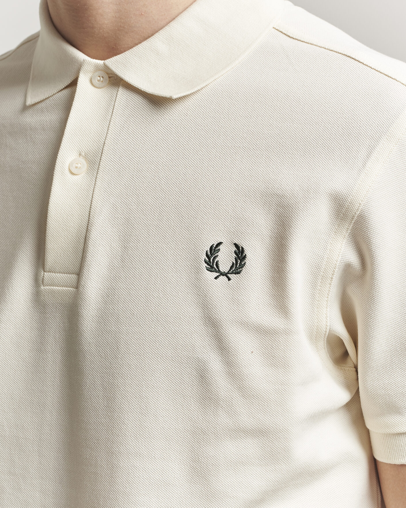 Herre | Polotrøjer | Fred Perry | Plain Polo Ecru