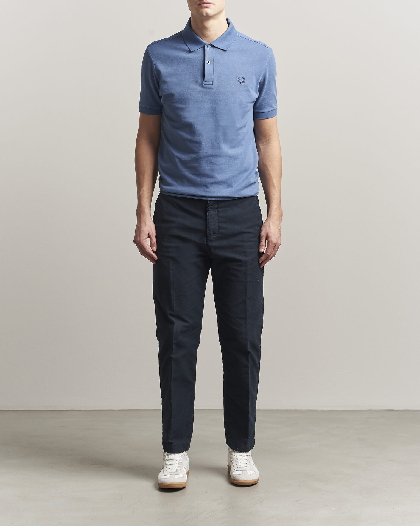 Herre | Polotrøjer | Fred Perry | Plain Polo Ace Blue